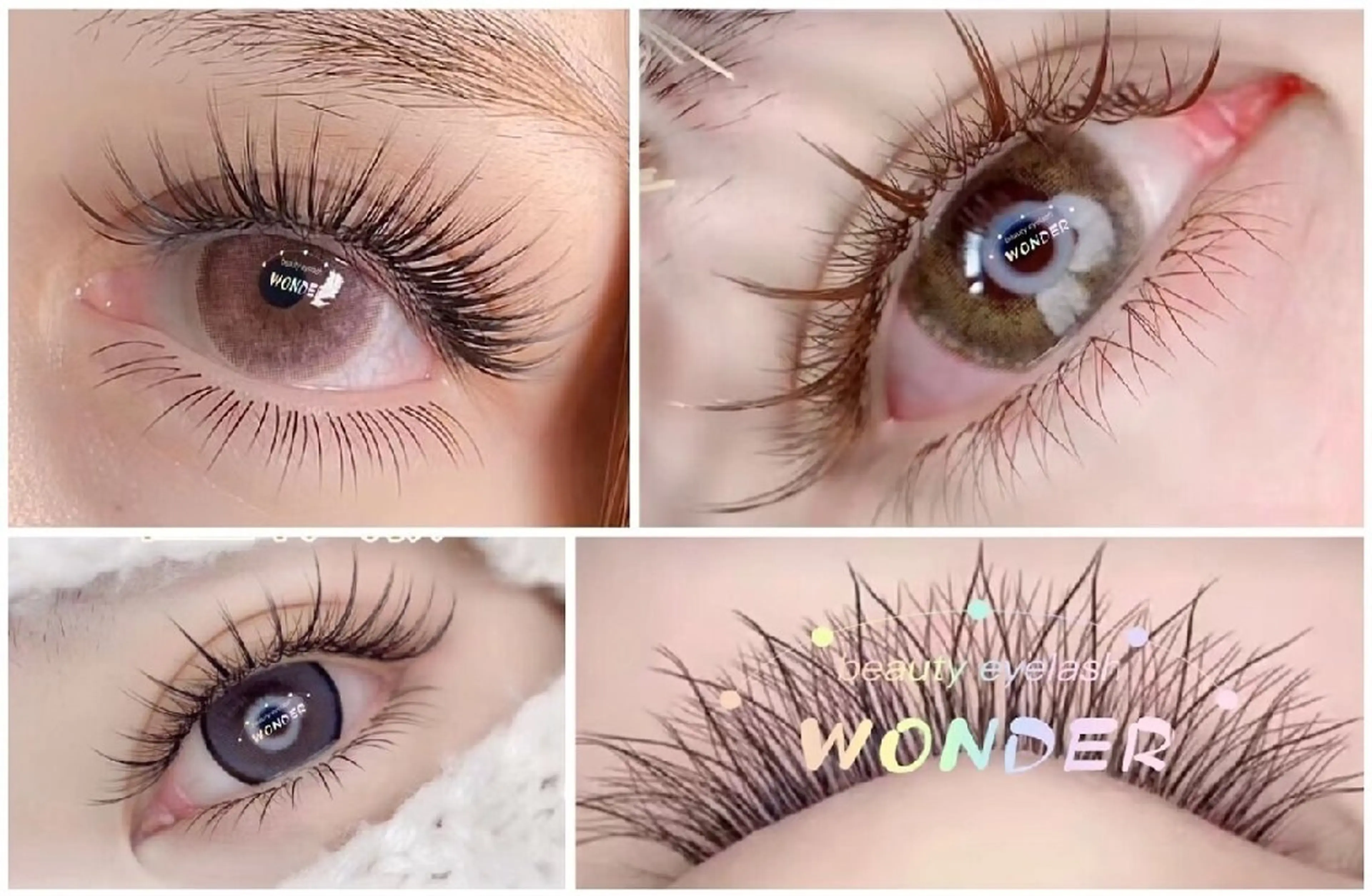 マツエク・マツパ トータルビューティー サロンワンダーのマツエク・マツパデザイン