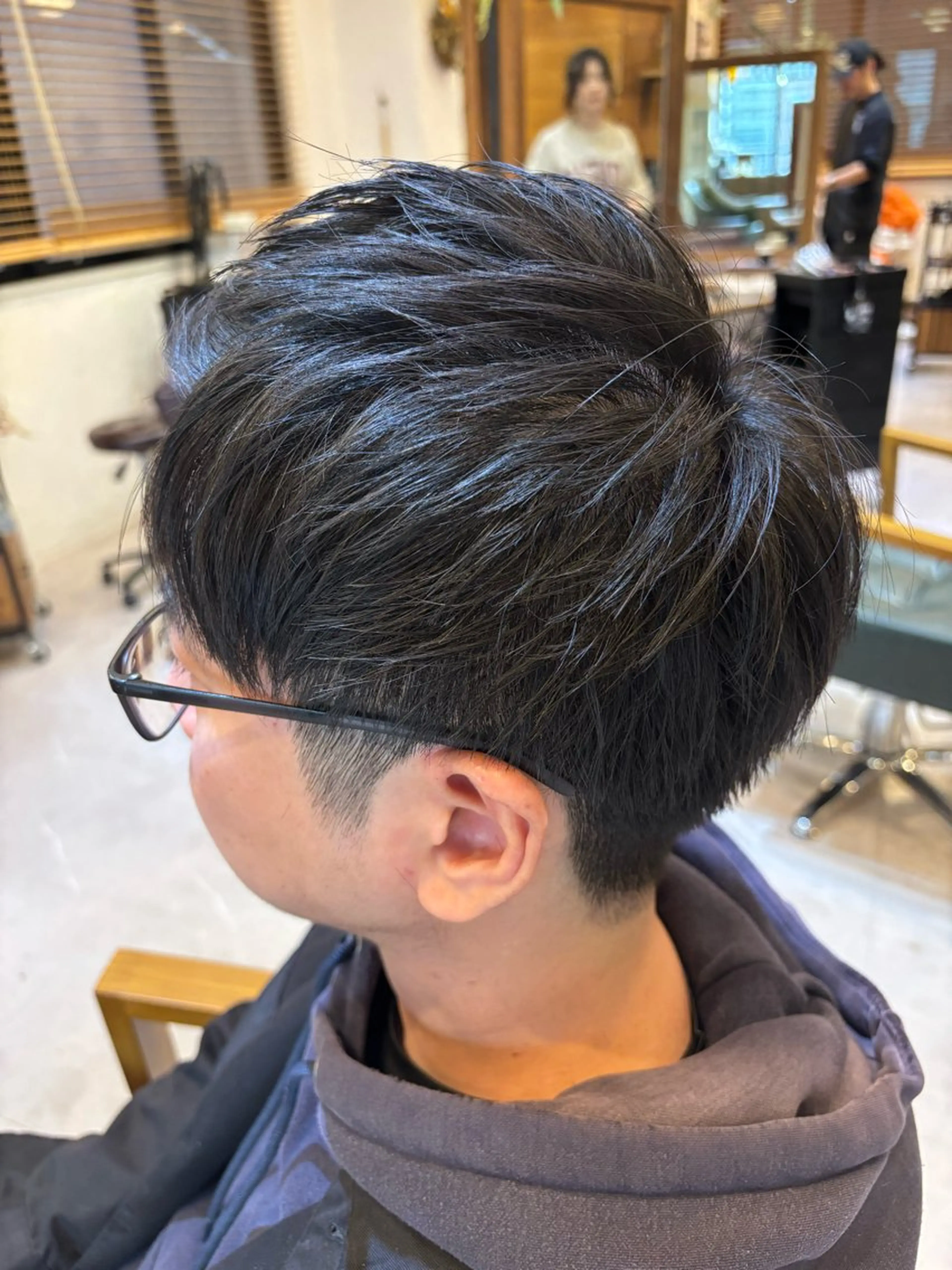 メンズ ひらの みきのヘアスタイル