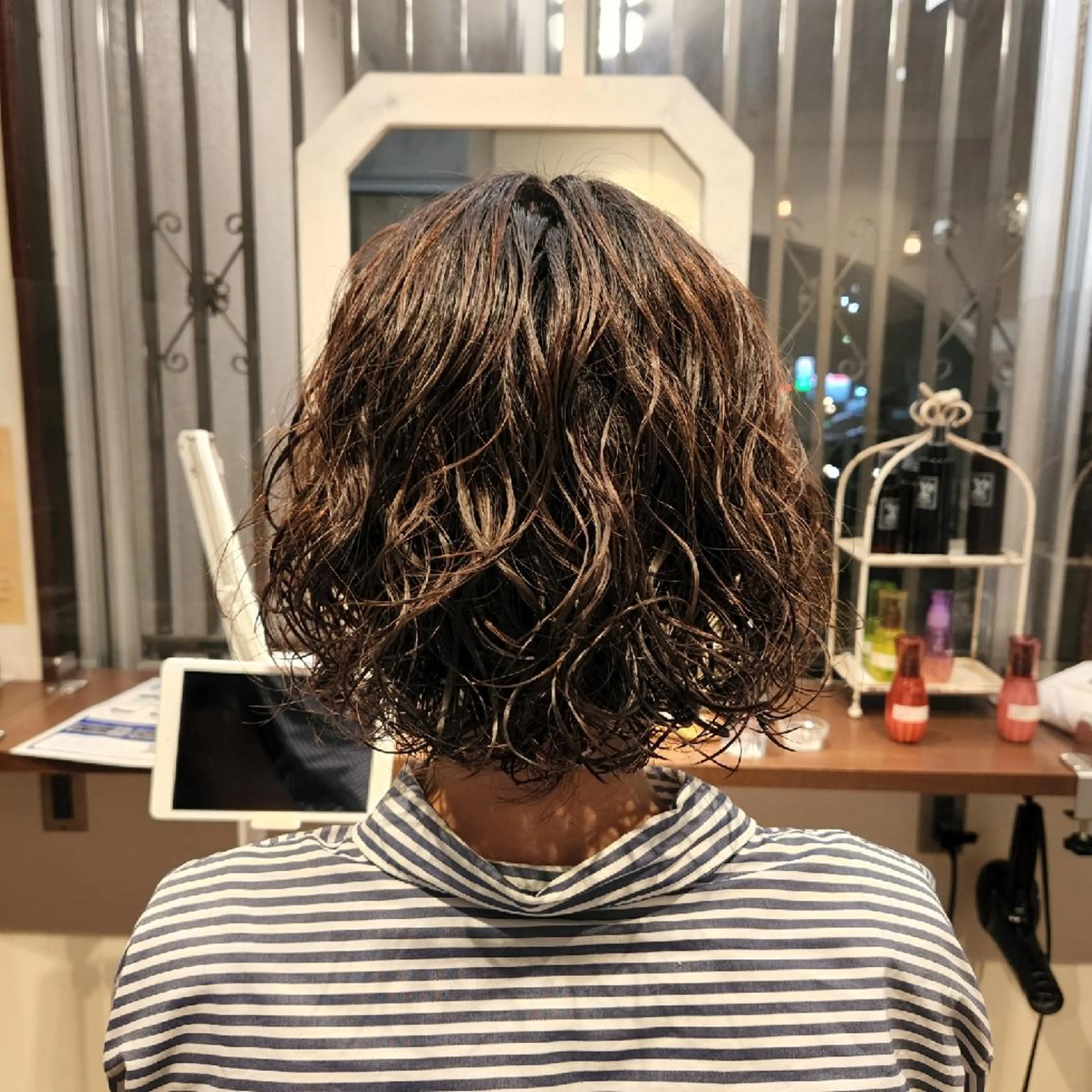 ショート パーマ カット パーマ Hazumi Ayanoのヘアスタイル