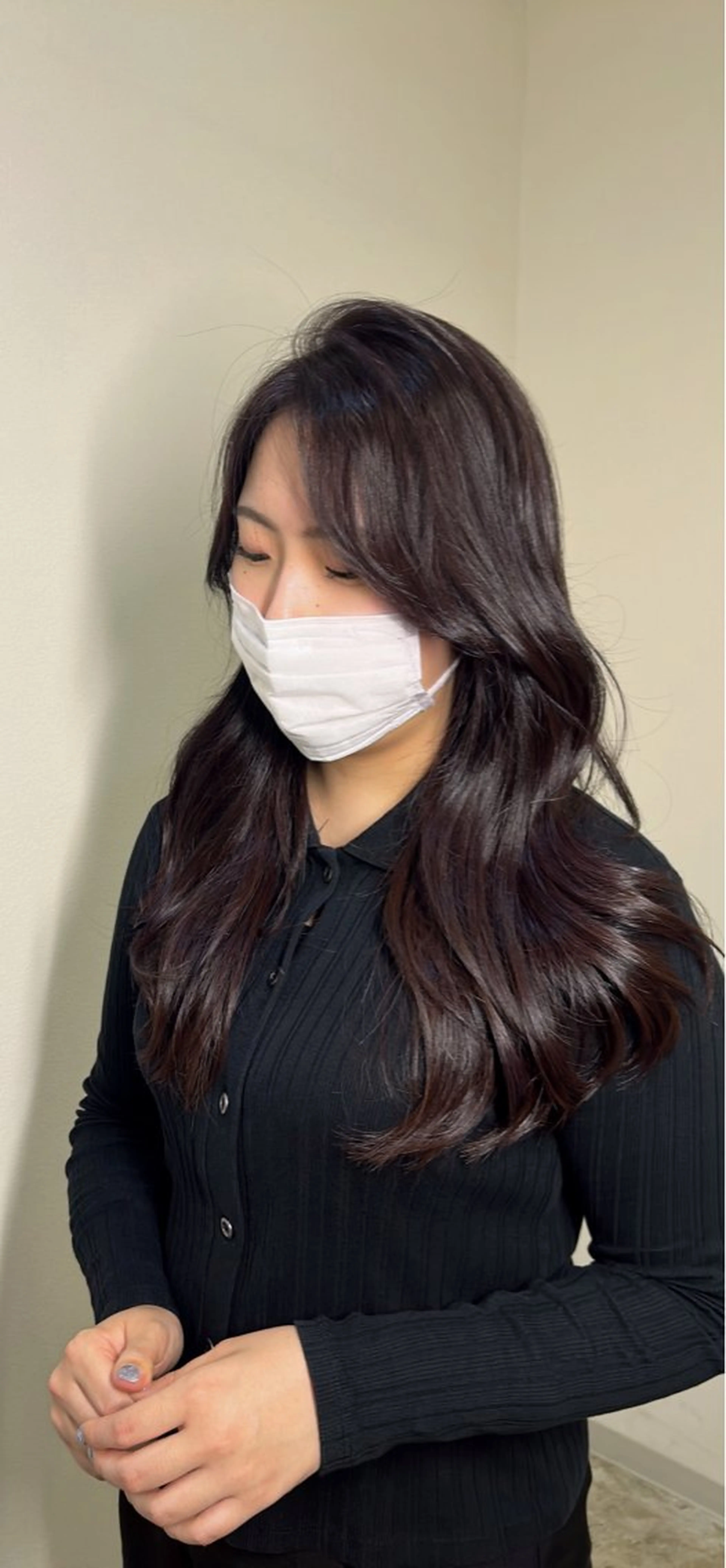 ロング カラー カット トリートメント 小澤 一稀のヘアスタイル