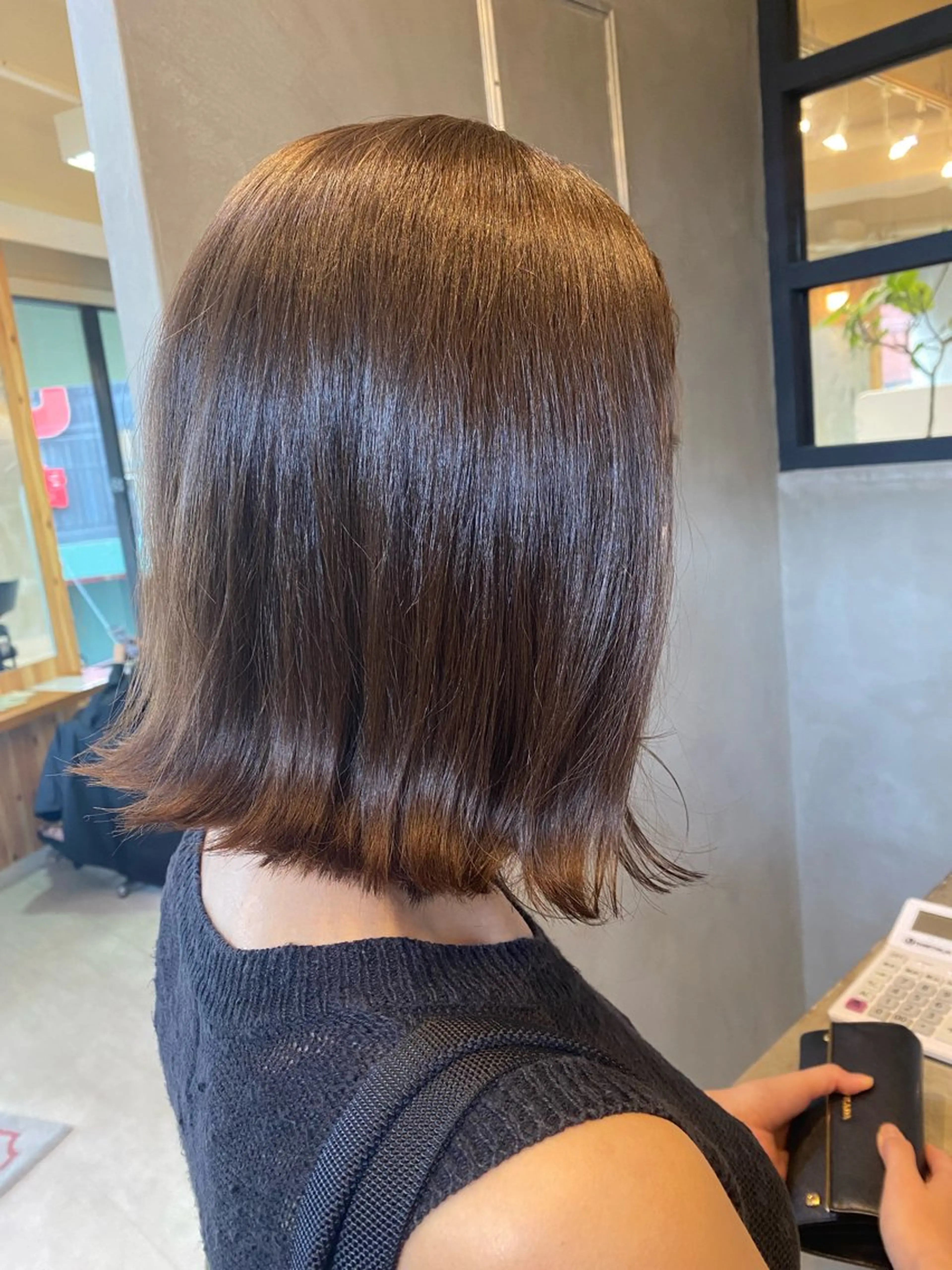 ミディアム カラー Hair Resort regalo 八尾店所属・林 和輝のヘアスタイル