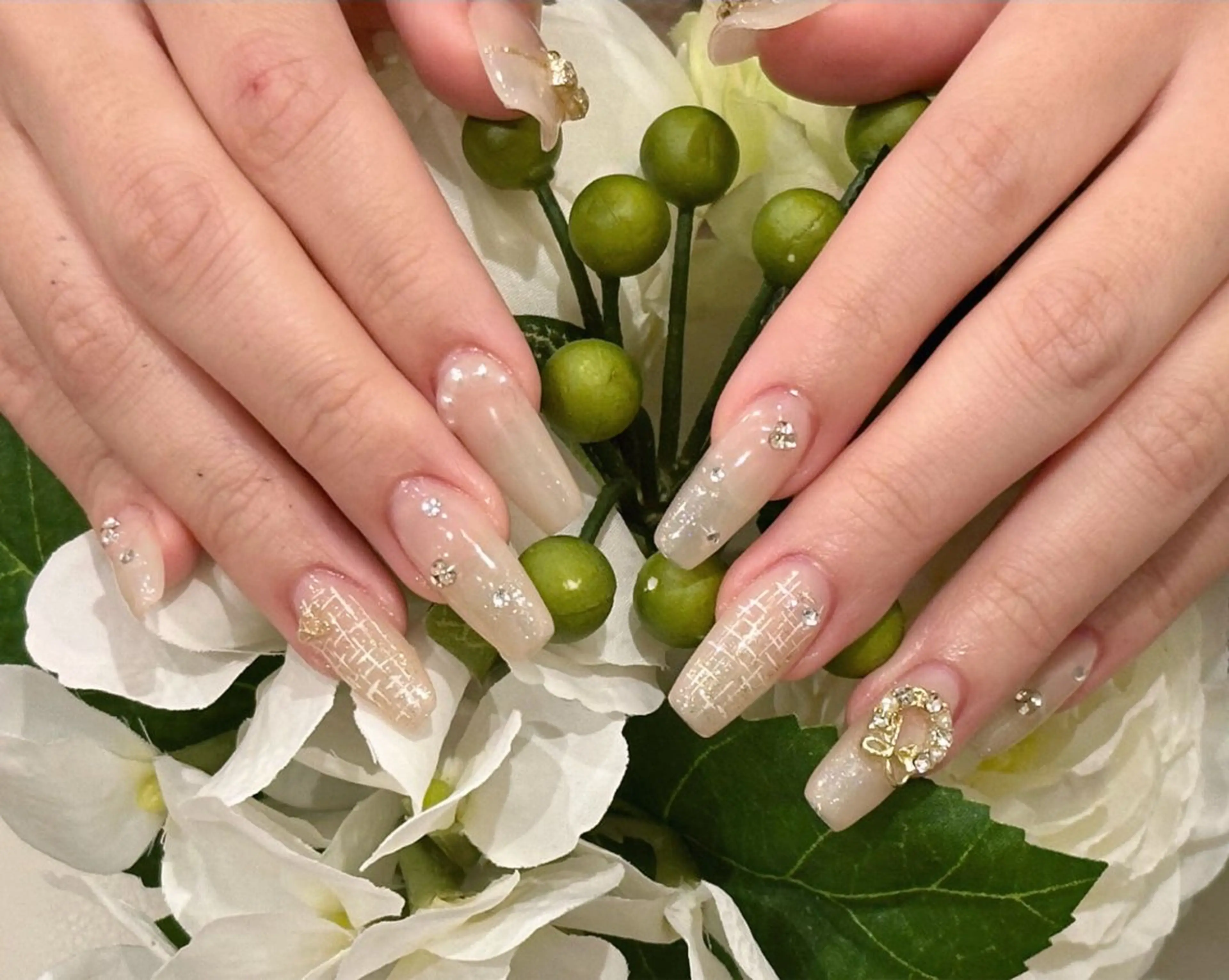 ネイル ピンク ハンドネイル H&Bsalon カイのネイルデザイン