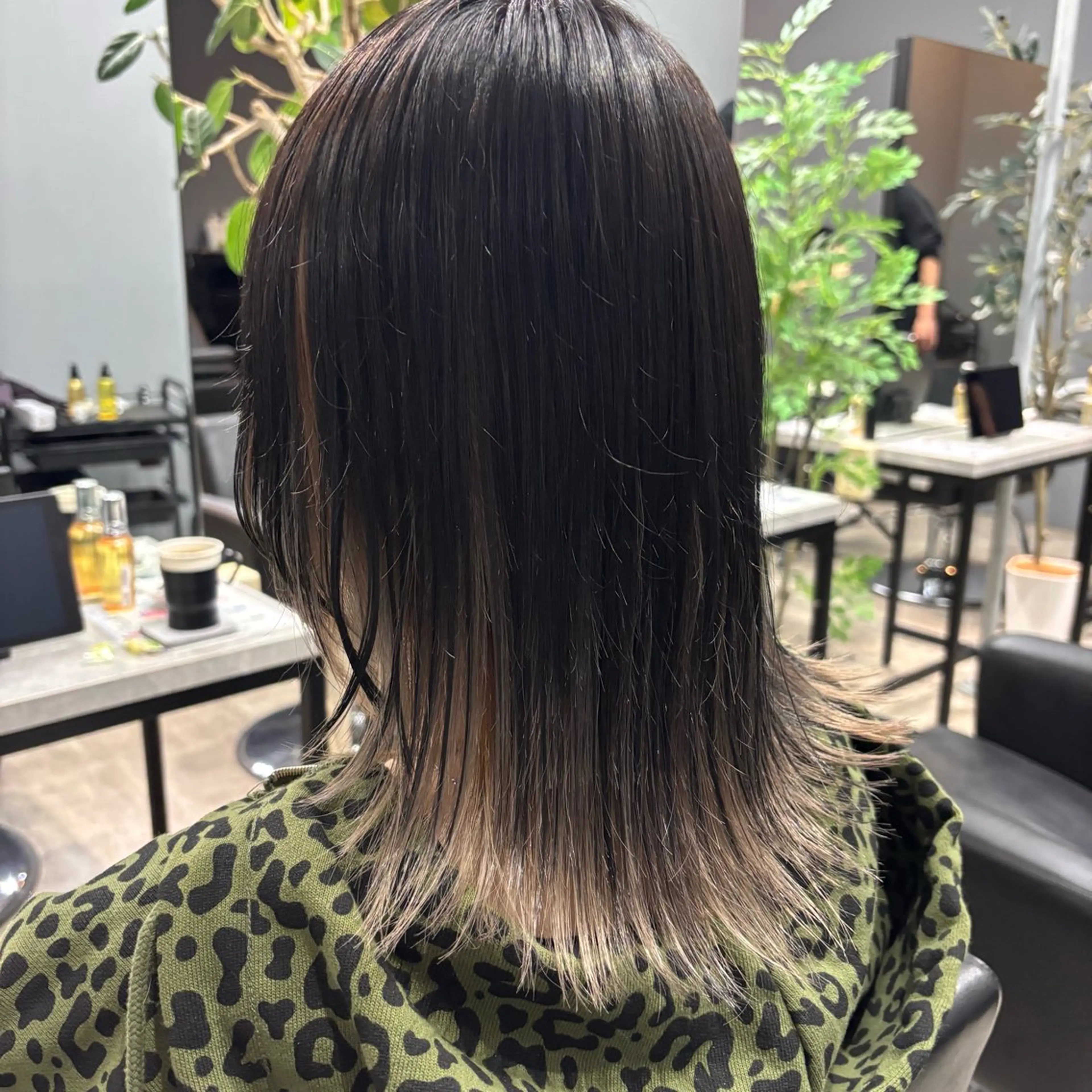 セミロング ヘアカラー 🌙GLITTER 🌙菱沼孝将🌙のヘアスタイル