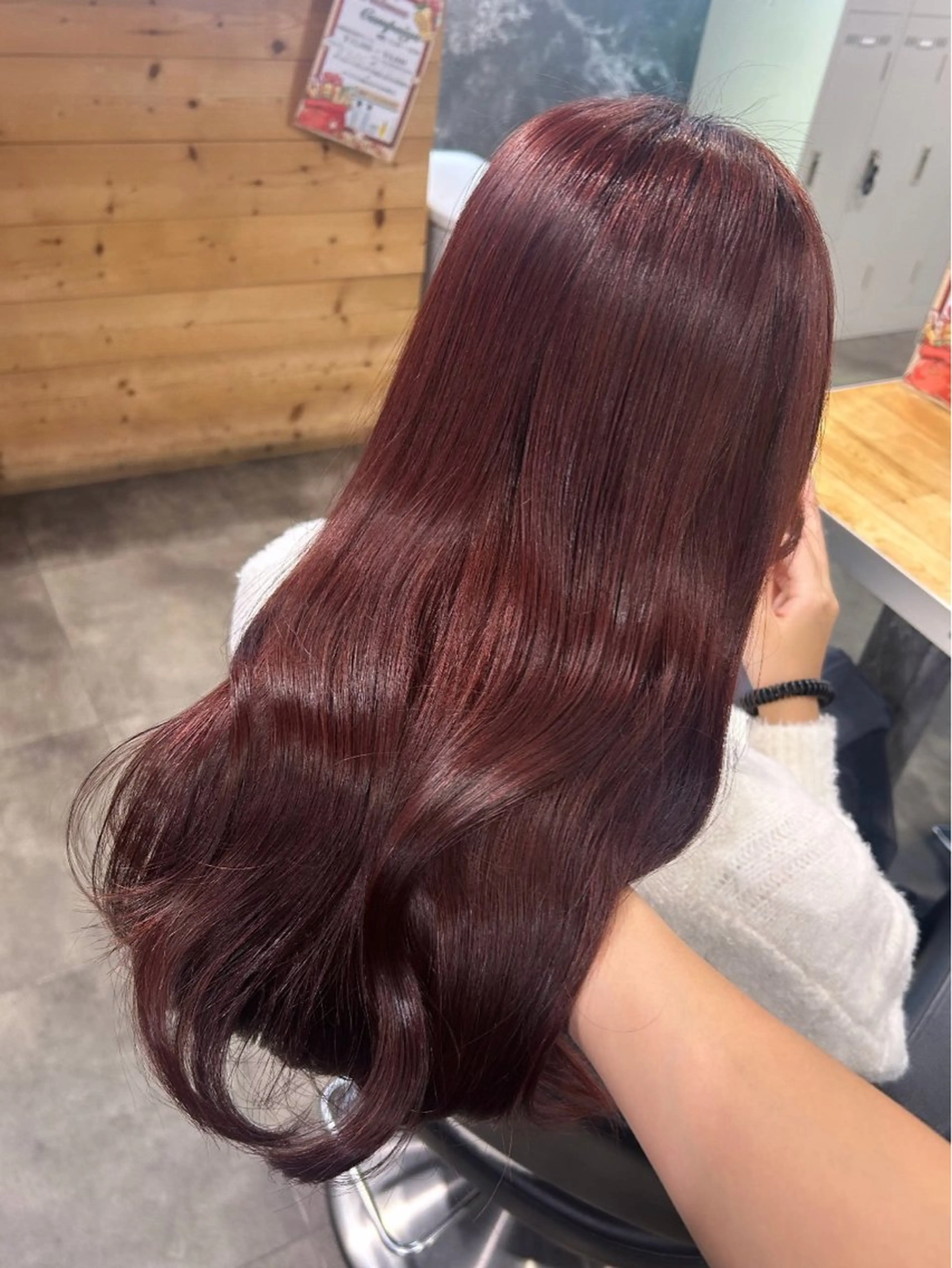 ロング カラー IS所属・横浜美容室/透明感 カラー/レイヤーのヘアスタイル