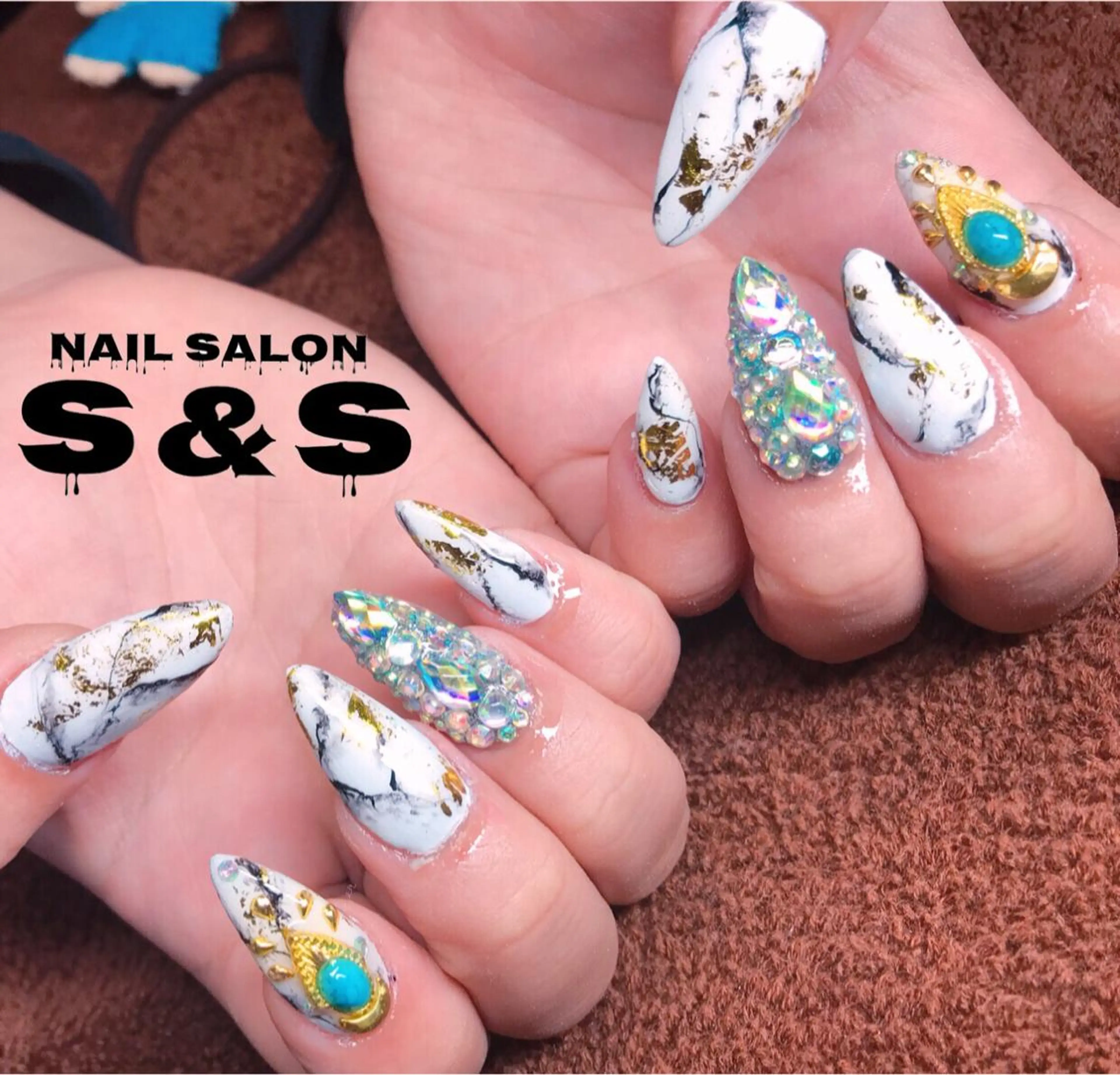 ネイル 長さ出し メンズネイル 持ち込み スカルプネイル ネイルチップ S&S 村田小百合のネイルデザイン