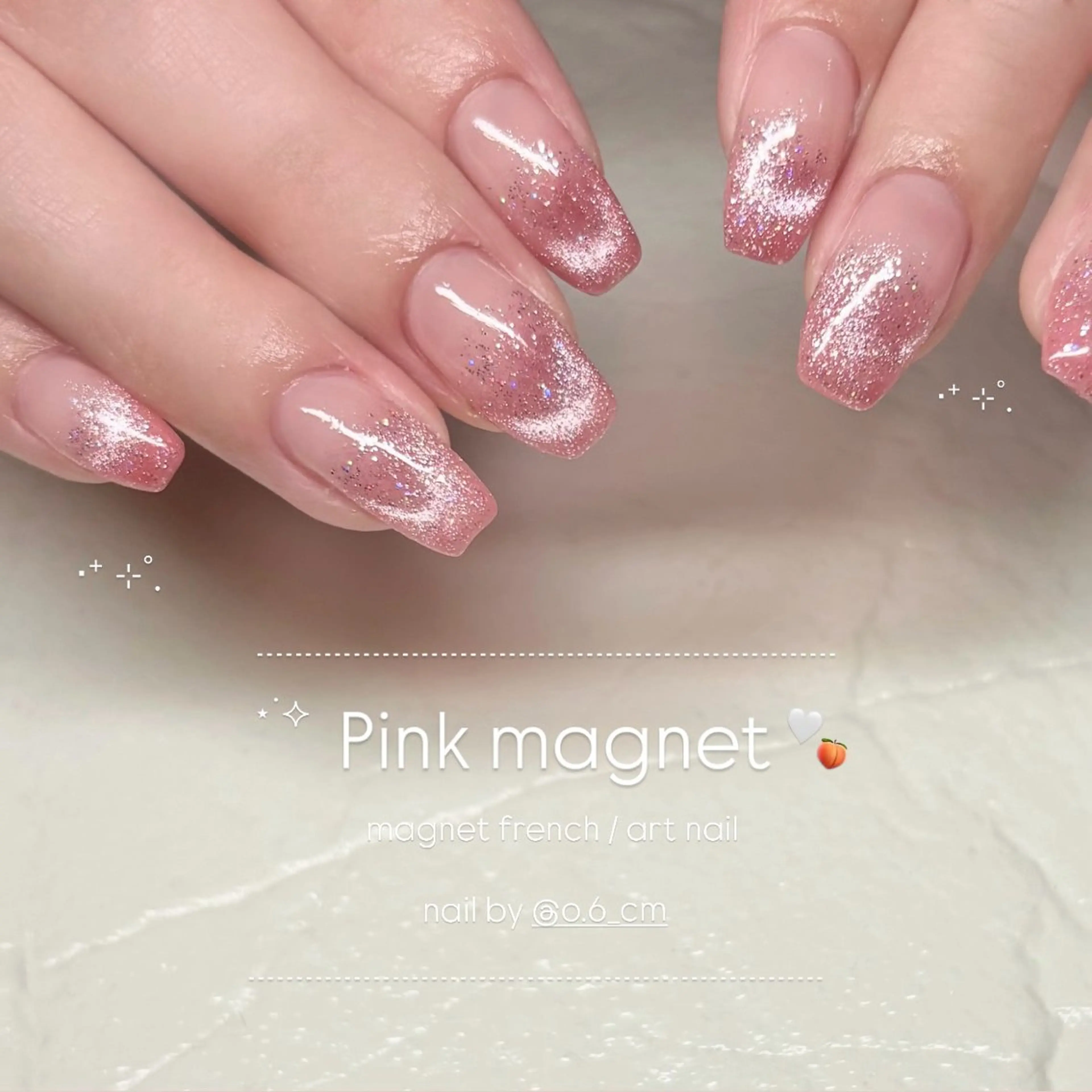 ネイル ハンドネイル Angelique 平形/高崎のネイルデザイン