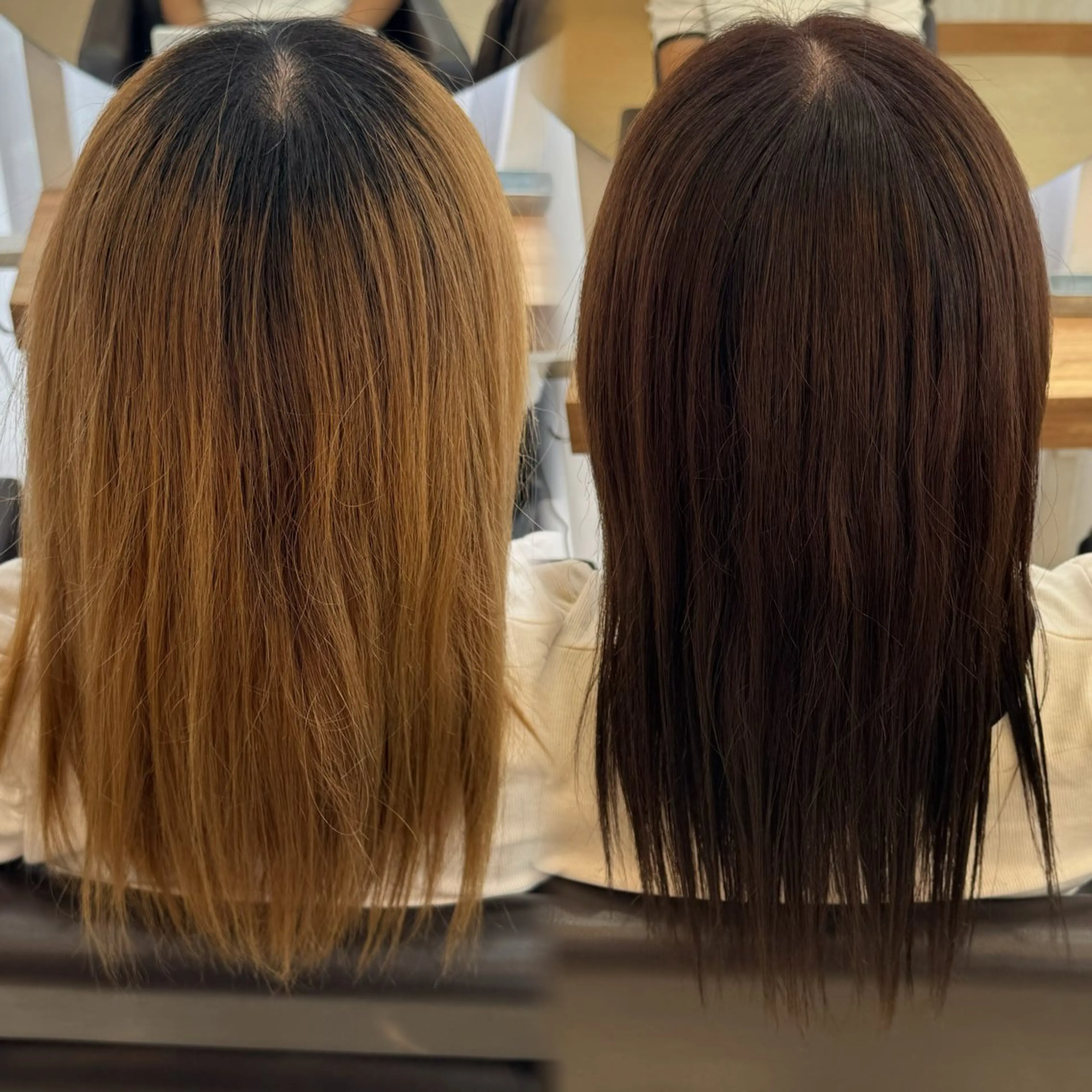 セミロング Agu hair 粉河のヘアスタイル