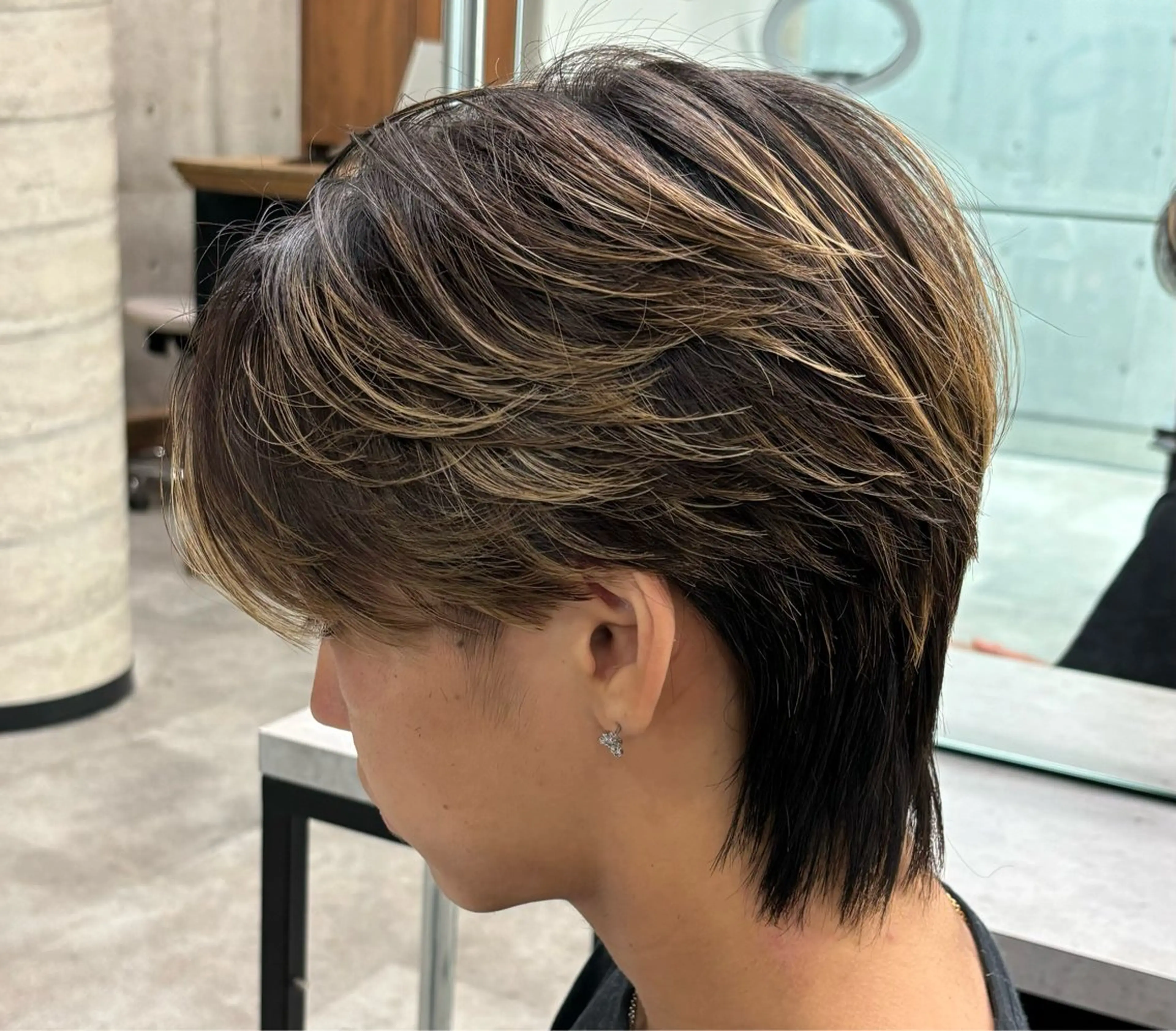 ショート カラー era2d所属・マコト/心斎橋 メンズ専門店のヘアスタイル