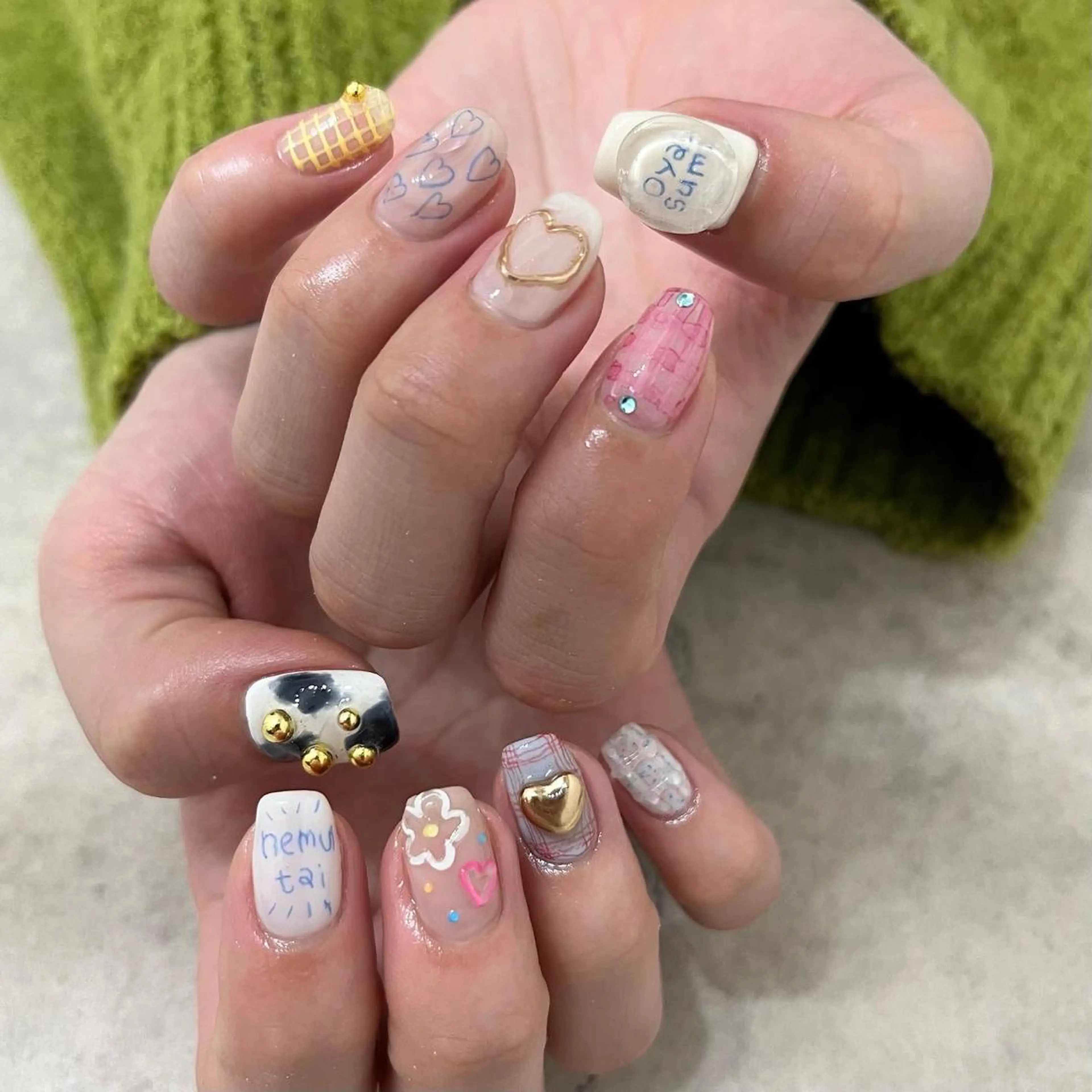 ネイル ハンドネイル nail salon O (en)所属・vegh. nail／阿波座のネイルデザイン