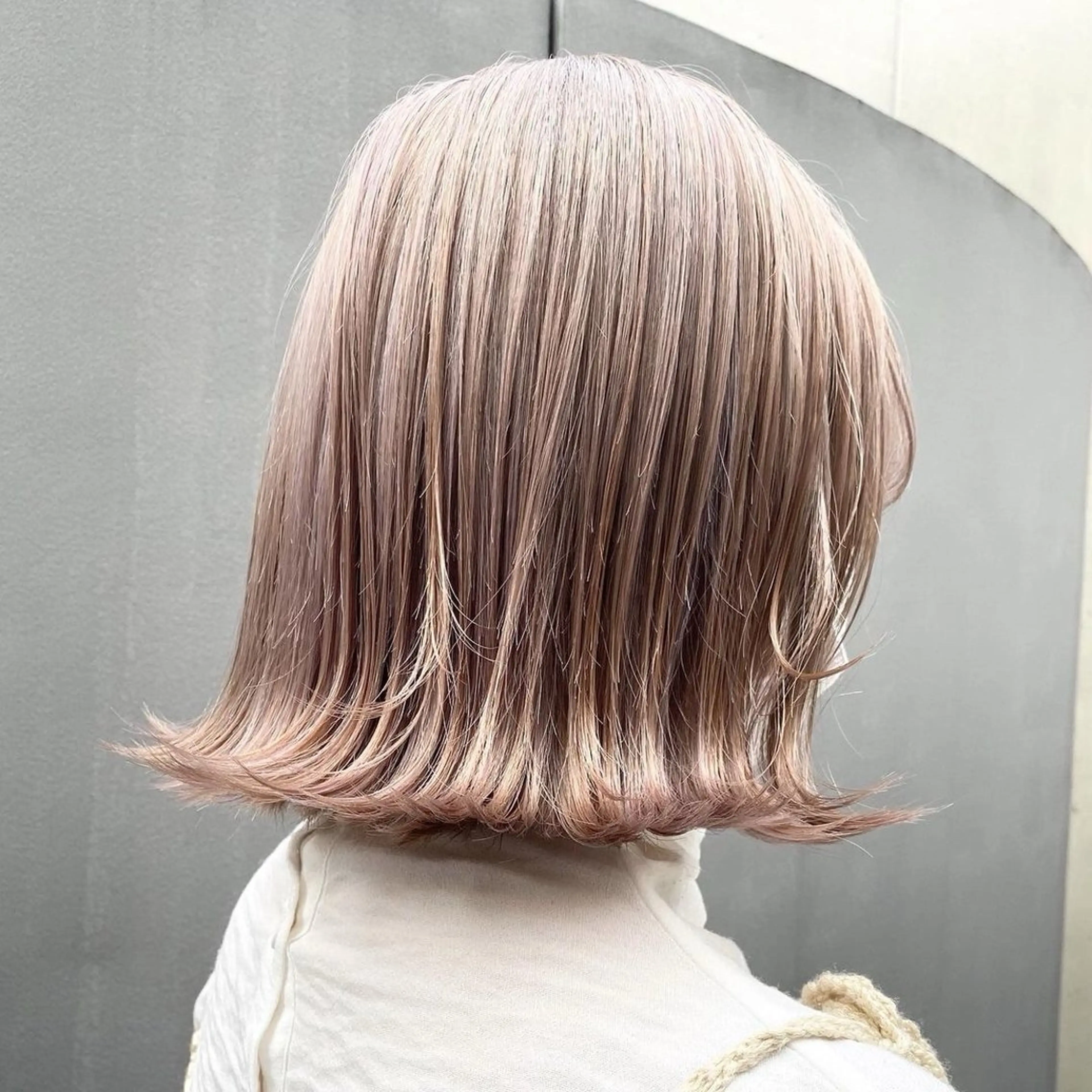 カラー ブリーチ 透明感カラー ヘアカラー 水戸/艶髪特化 ✨️さとりん✨️のヘアスタイル