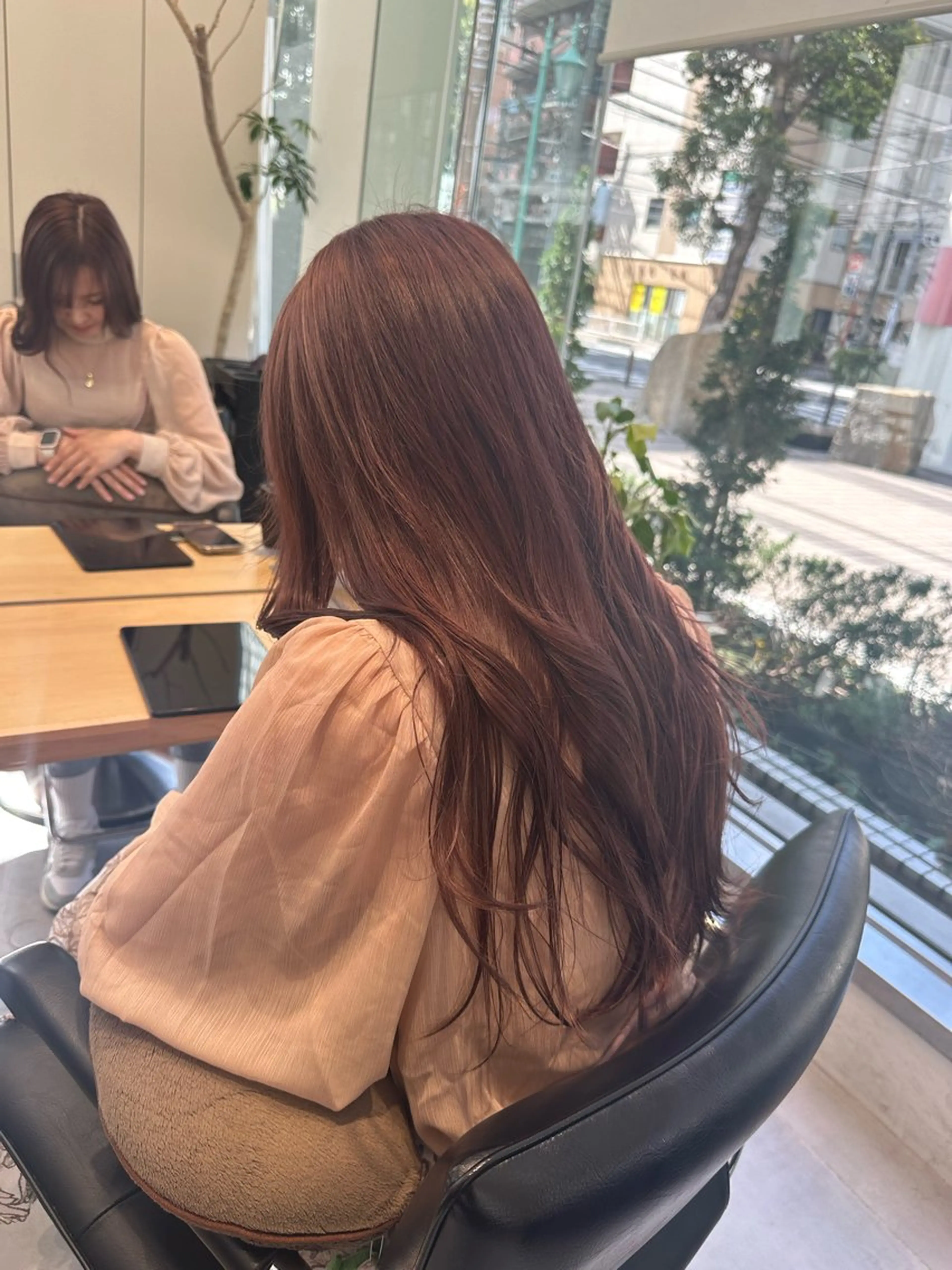 【🏷人気no.1🥇🩶】ブリーチなしWカラー➕spaシャンプー➕トリートメント🧴(学割¥11480)✨の写真