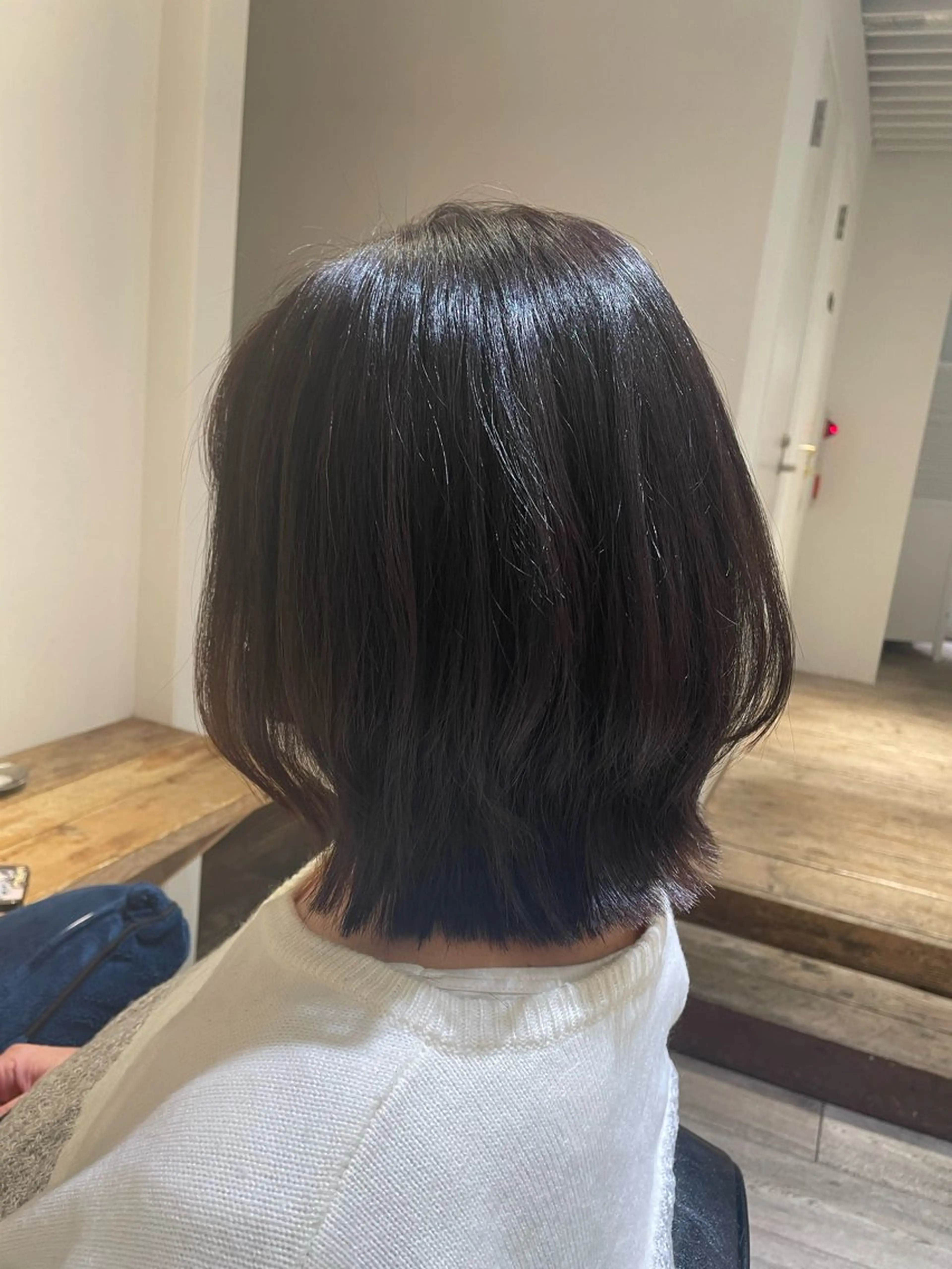 ミディアム ふくだももこ🍑 似合わせカットのヘアスタイル