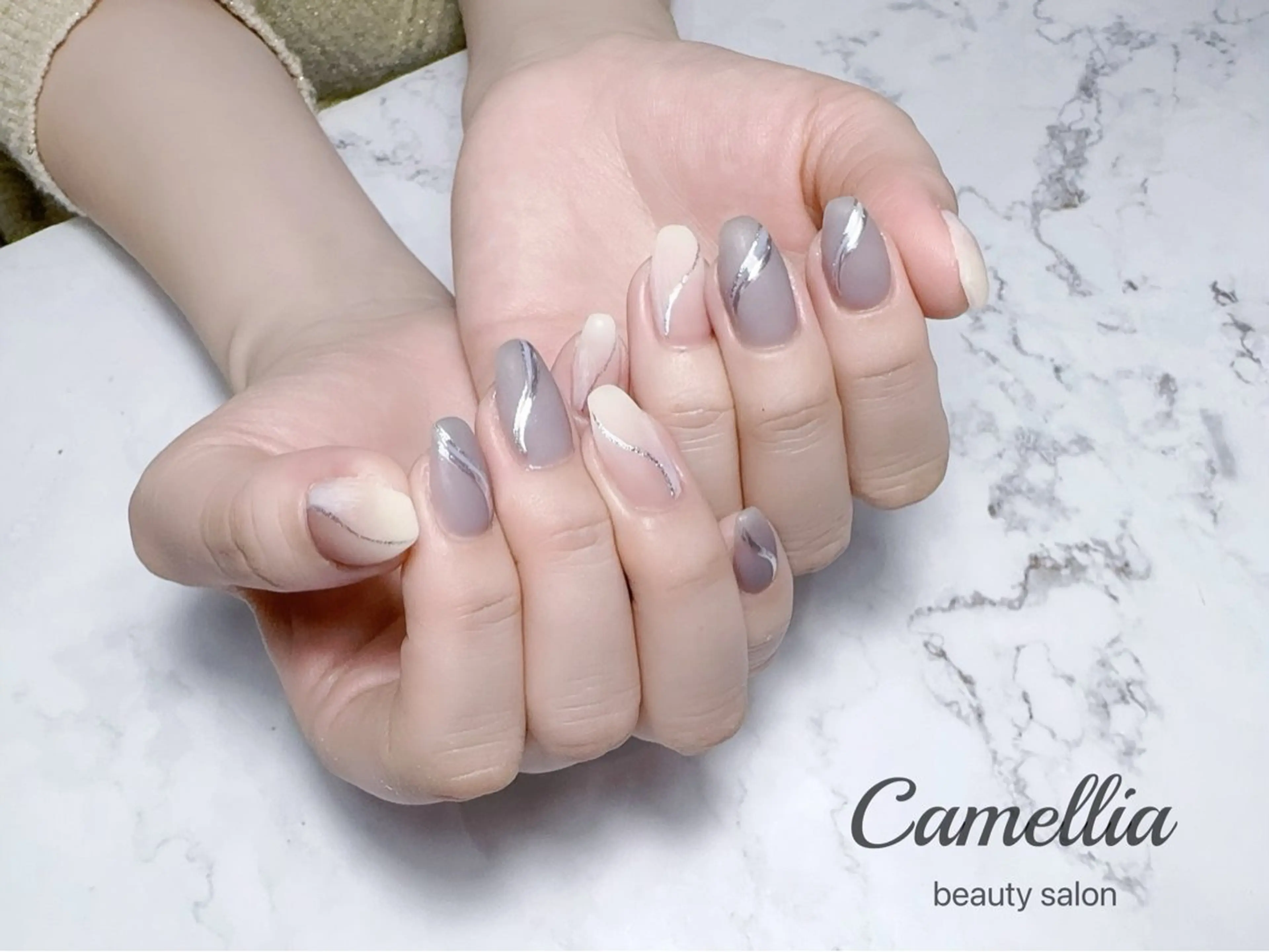 ネイル ハンドネイル ハンドケア Camellia nail salonのネイルデザイン