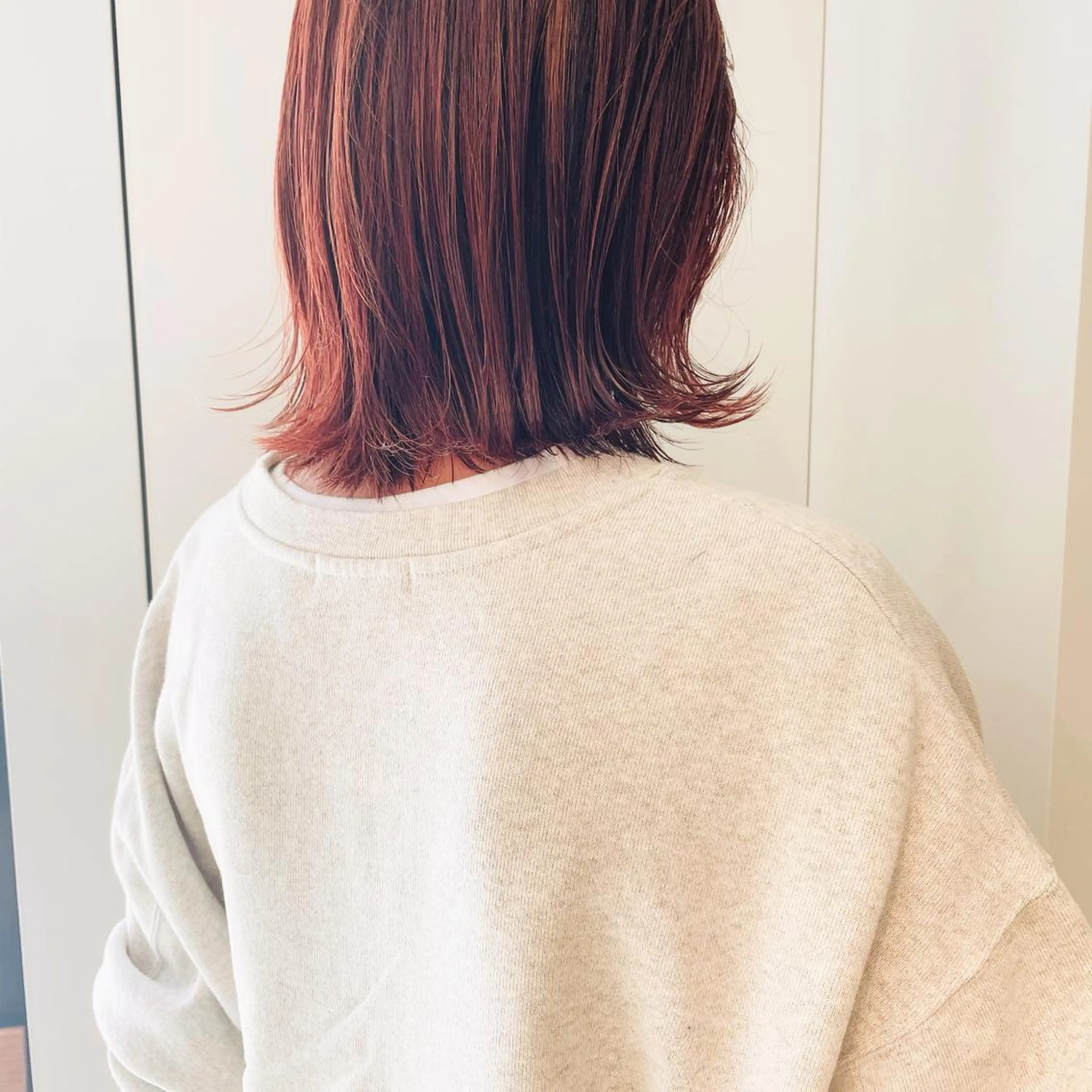 ミディアム カラー ZOA classic hair所属・東 みのりのヘアスタイル