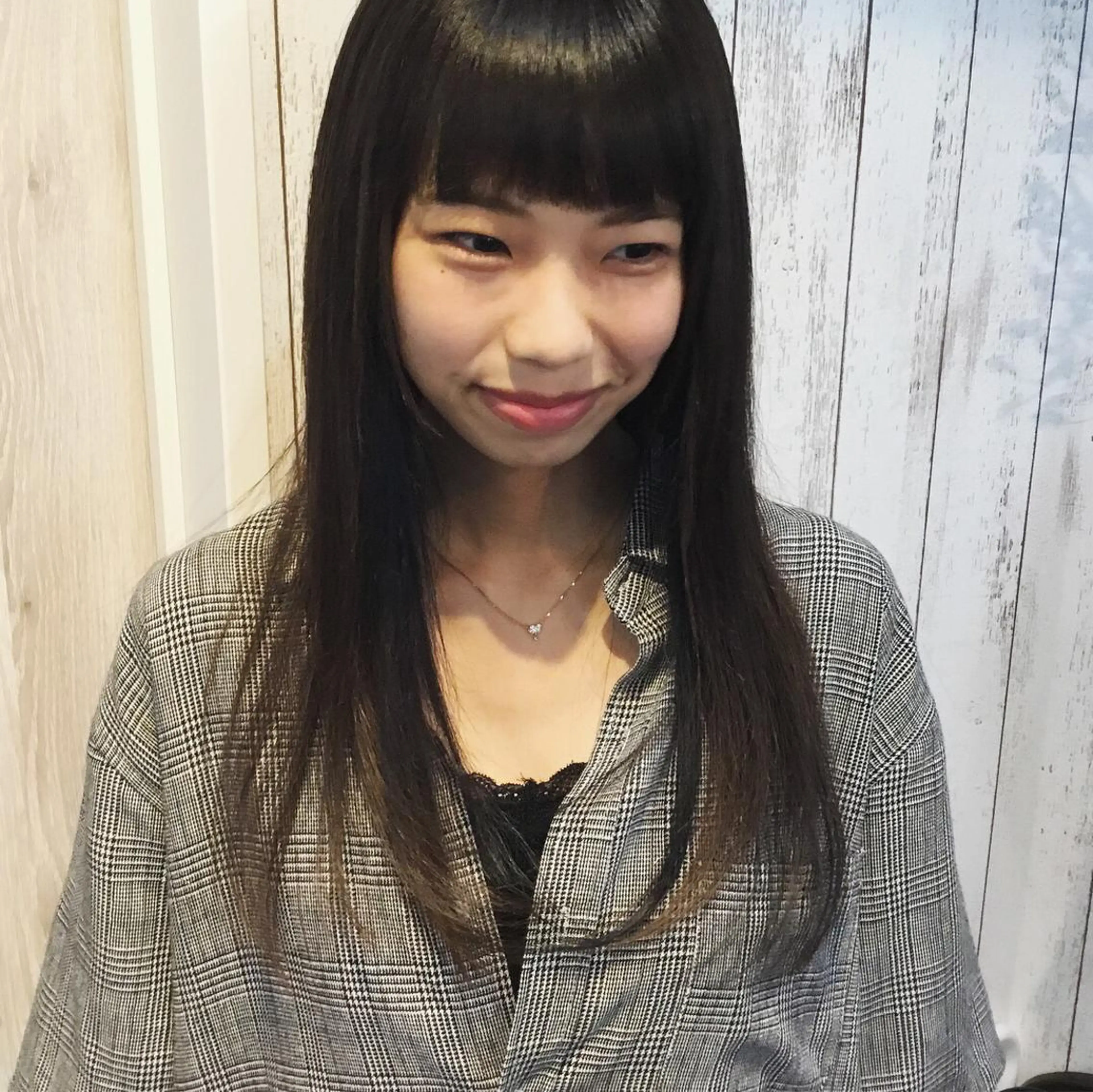 ロング カラー 金崎 新吾のヘアスタイル