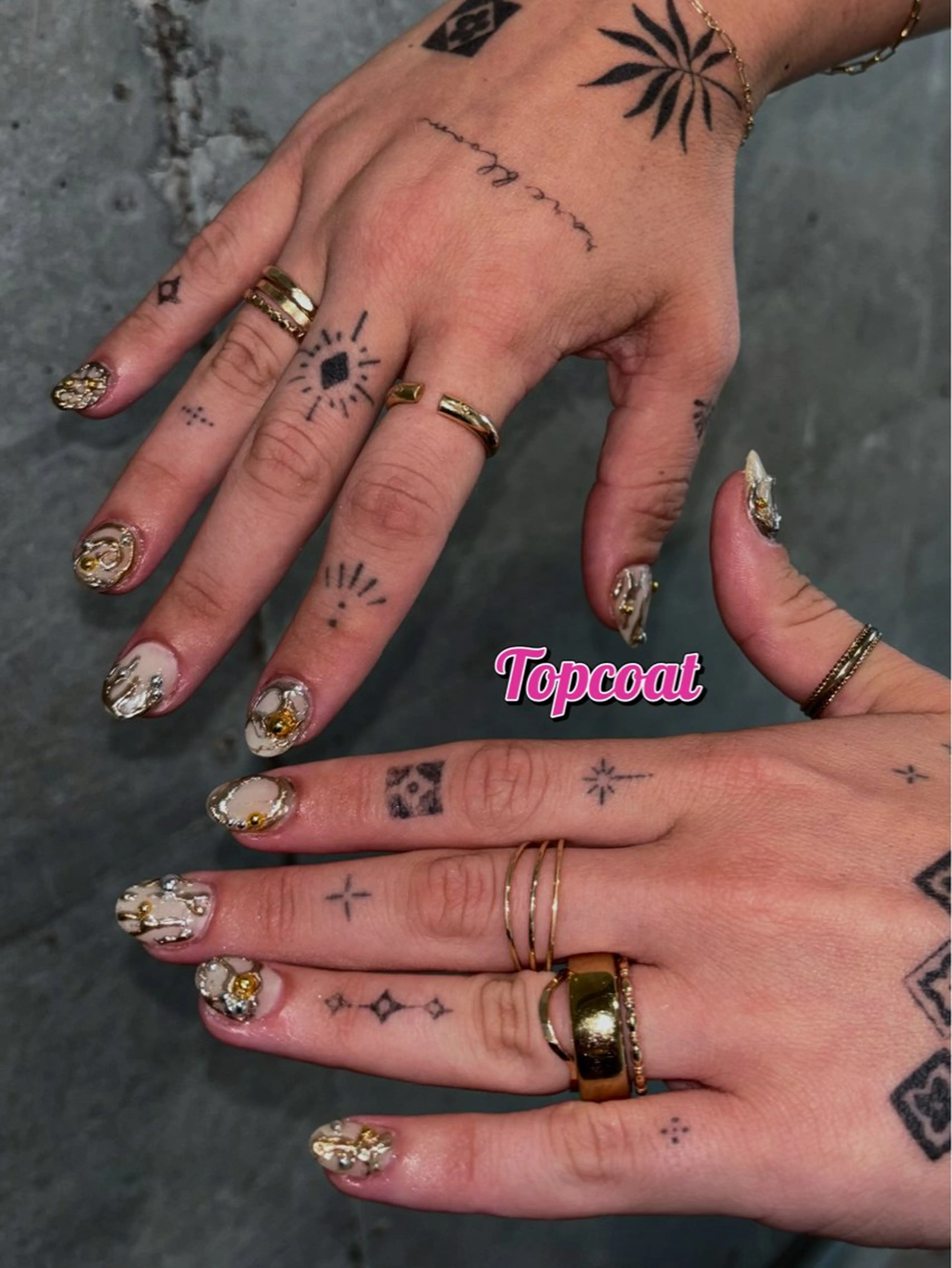 ネイル Topcoat/ 下北沢nailのネイルデザイン