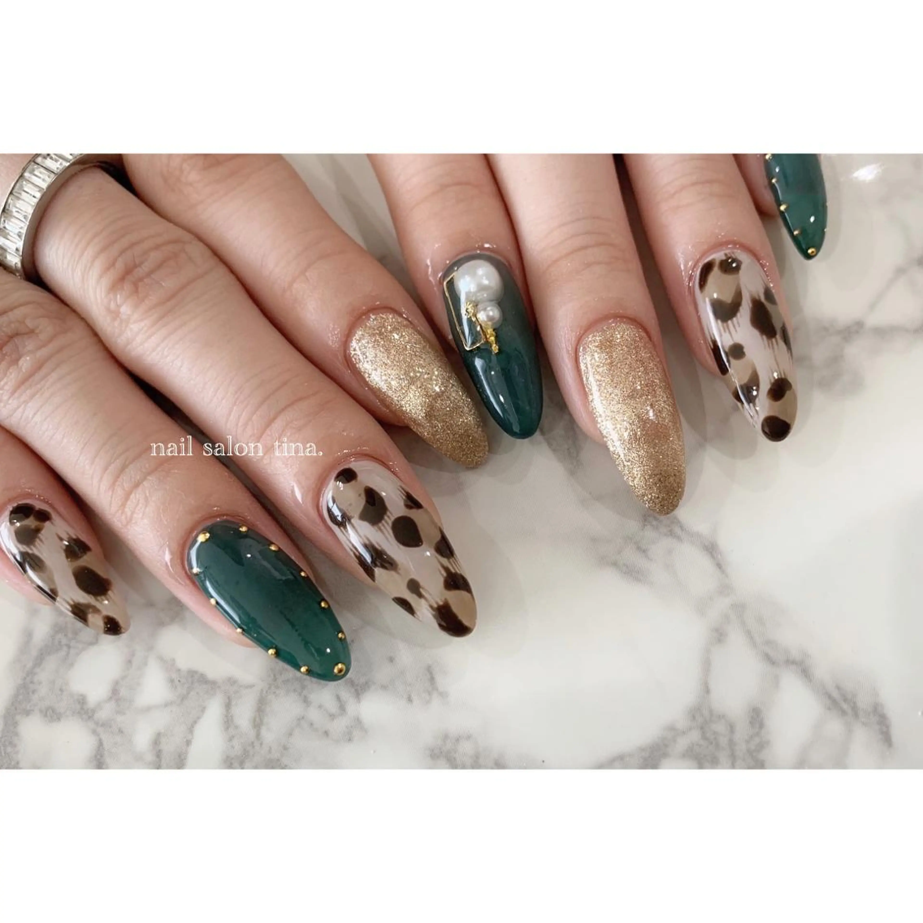 ネイル nail salon tina.所属・中山 はづきのネイルデザイン