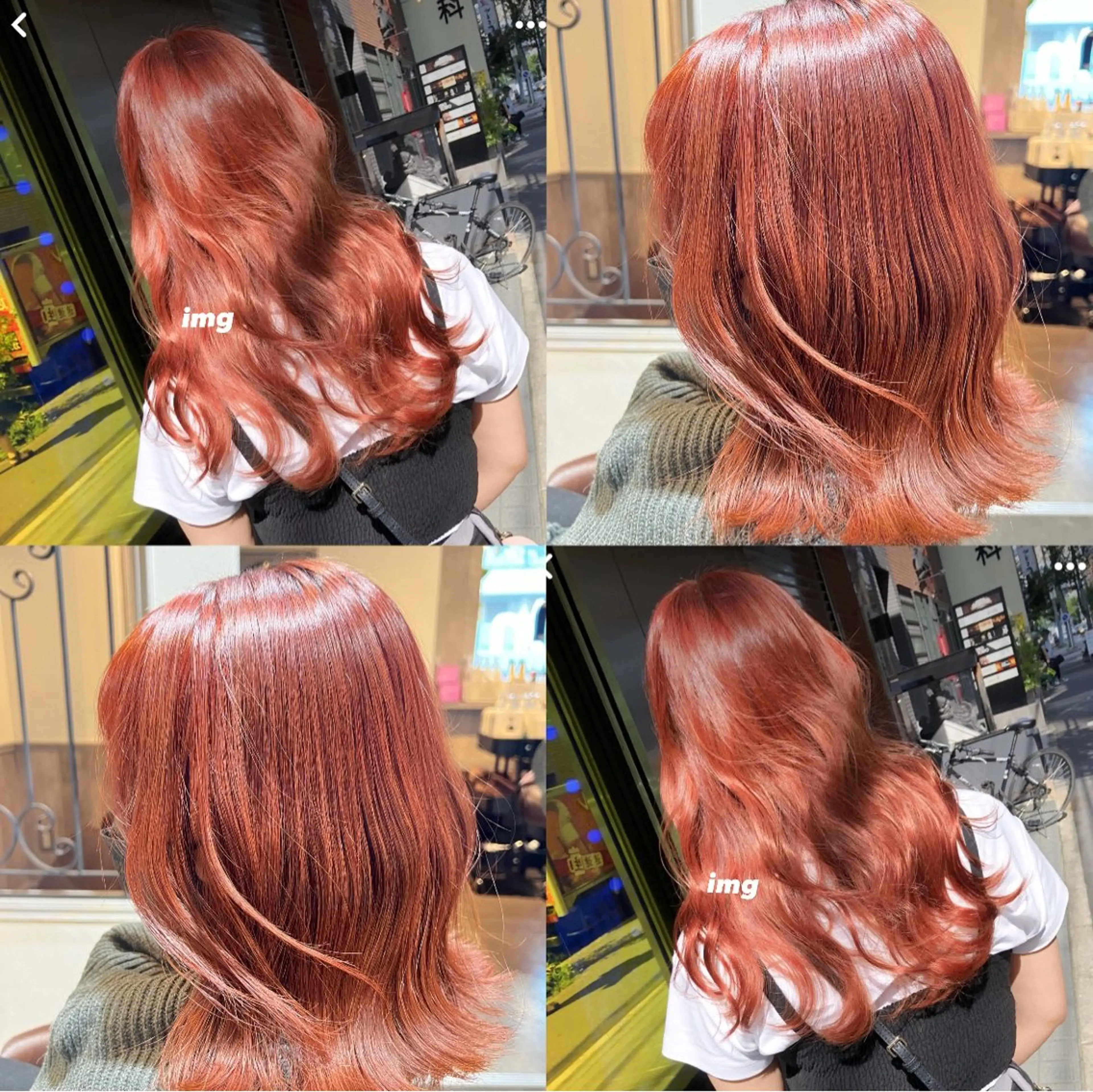 ミディアム カラー リシャール聖蹟桜ヶ丘所属・SHUMA1月 限定メニュー有りのヘアスタイル