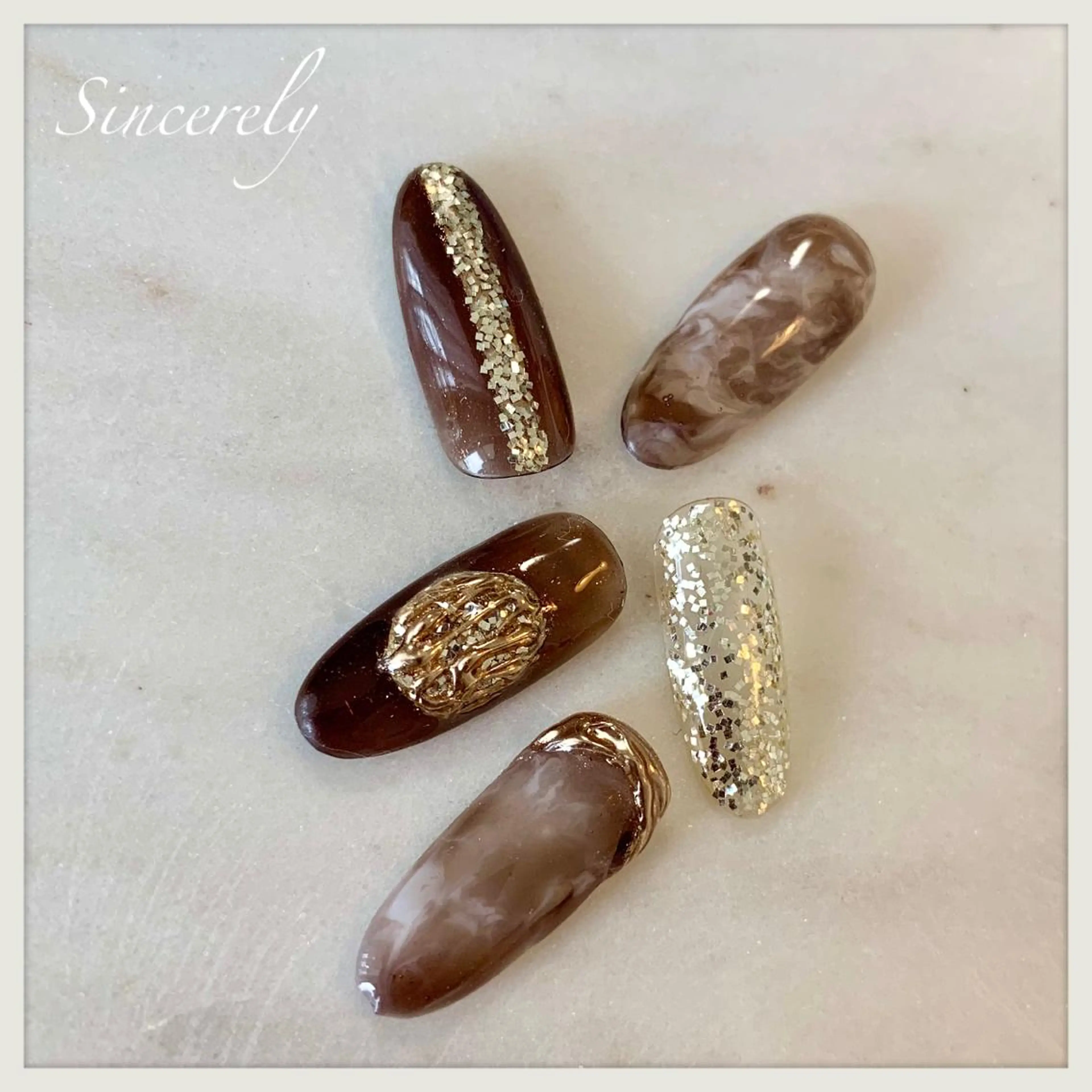 ネイル Sincerely ☺︎のネイルデザイン