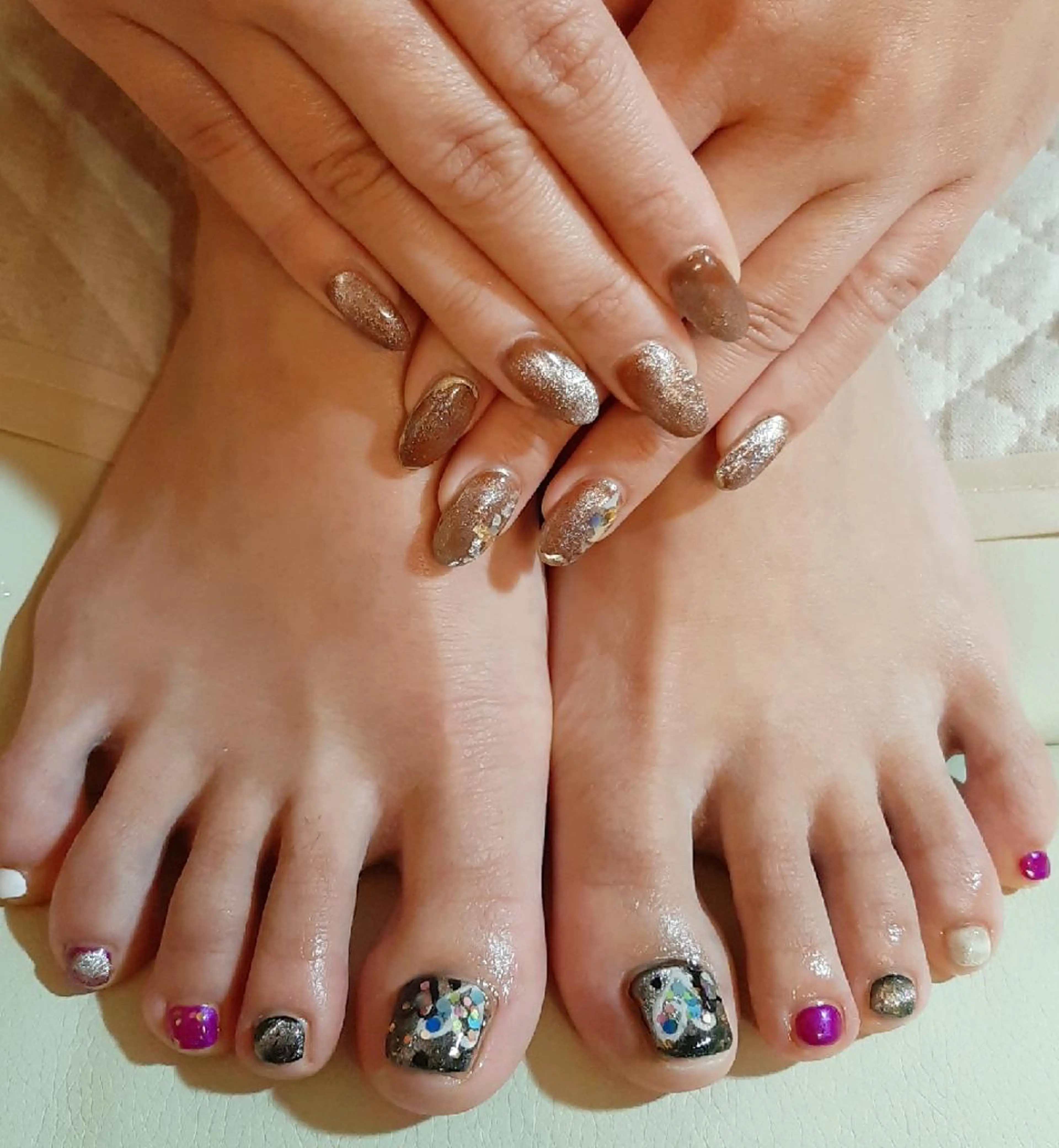 ネイル アートネイル 持ち込み ハンドネイル フットネイル private salon mieのネイルデザイン