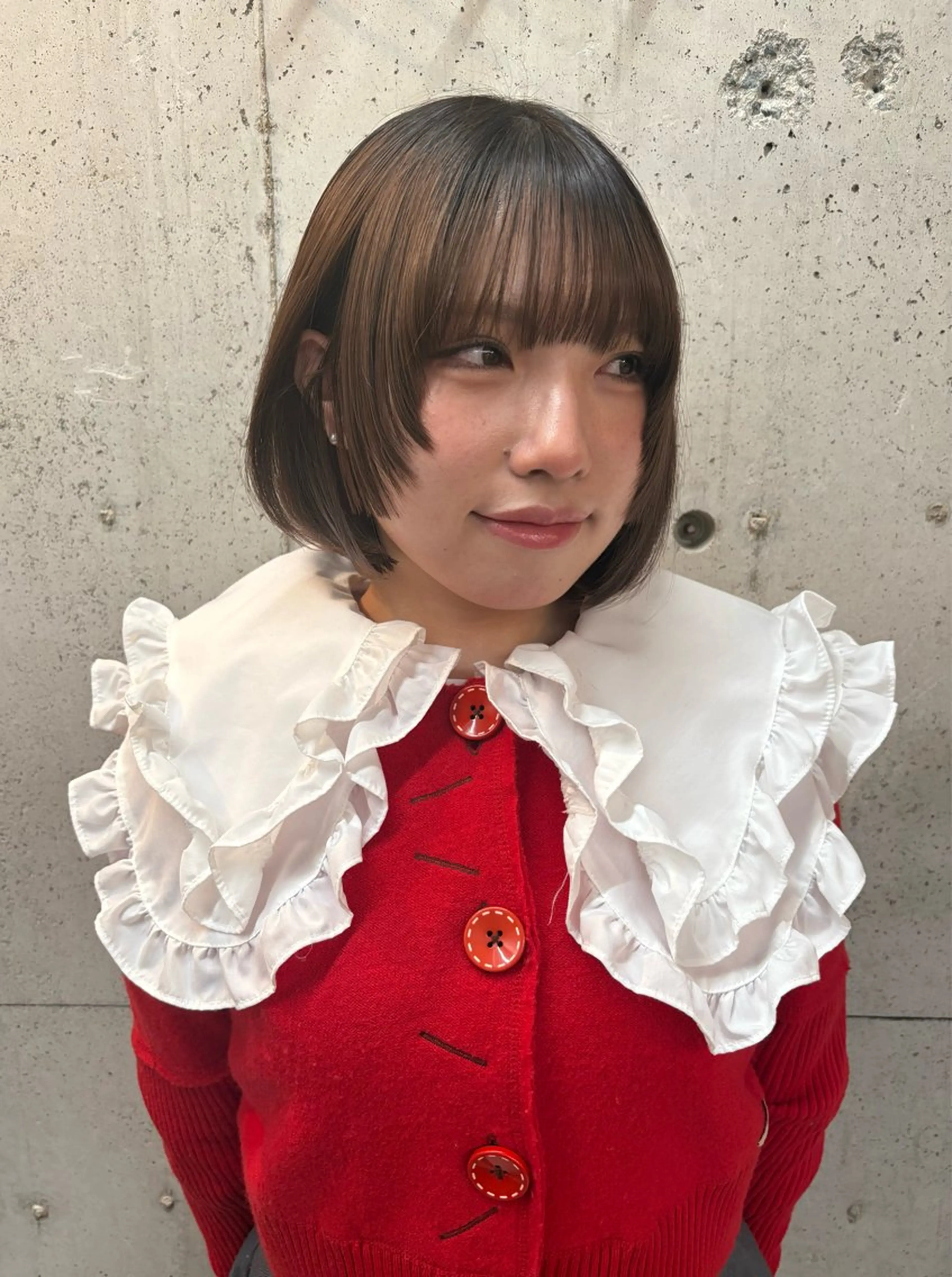 ショート ボブ 姫カット レイヤーカット カット person♡kii マオのヘアスタイル