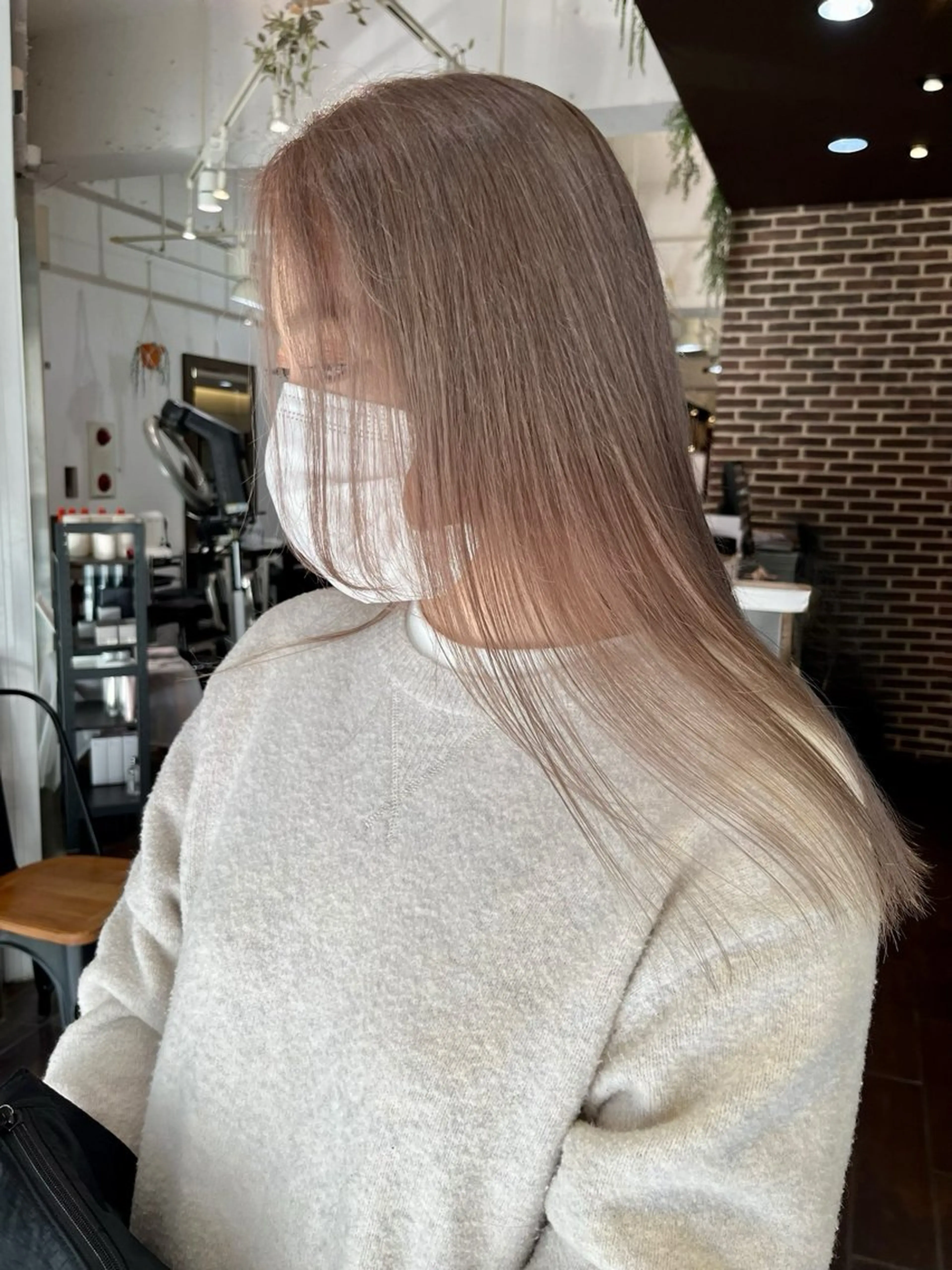 ロング 韓国風カラー 学生 髪質改善 韓国風ヘア トリートメント メンズスタイル Hitomi🐶のヘアスタイル