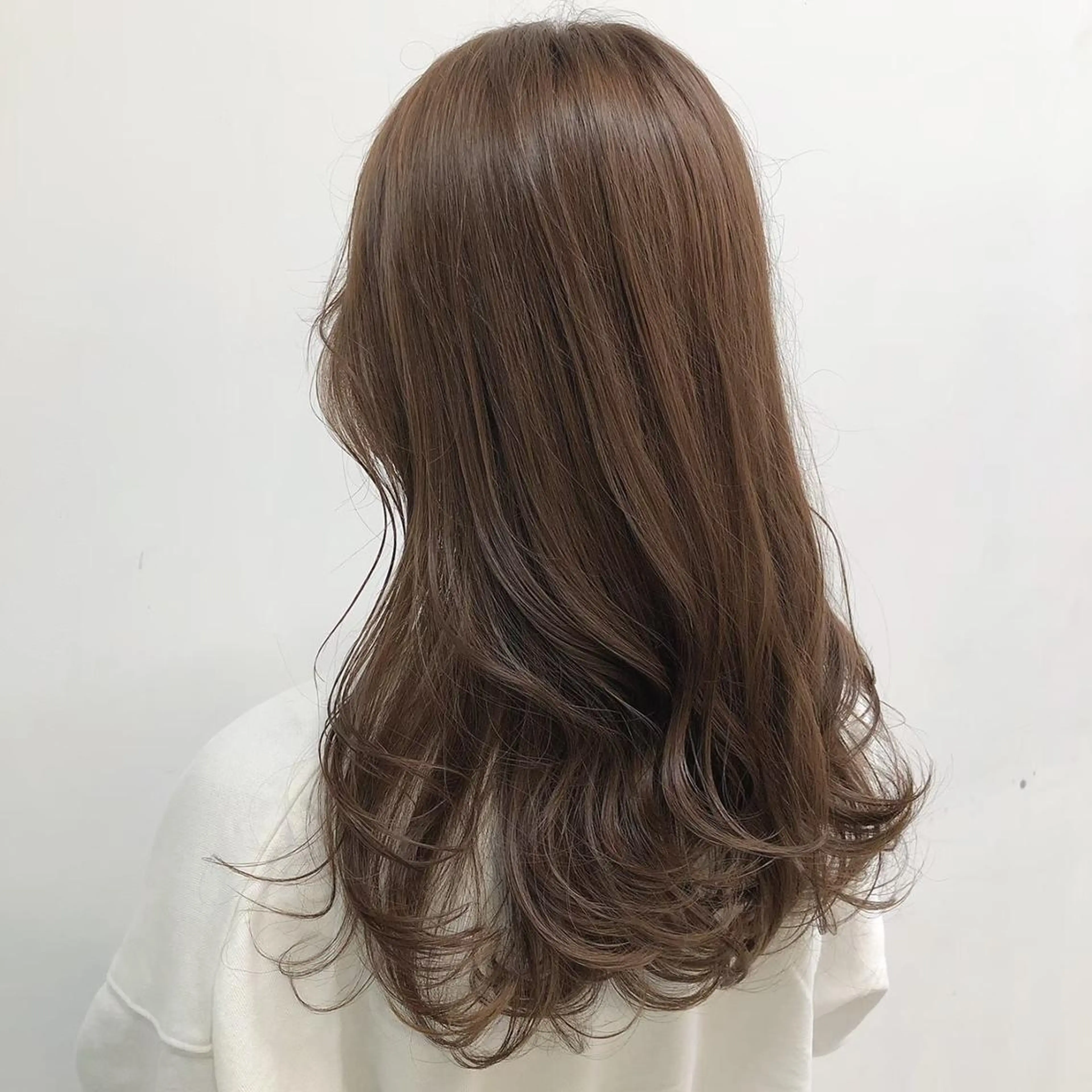 ミディアム ヘアカラー トリートメント ヘッドスパ ヘアセット 公式🎠LAND 池袋店🎠のヘアスタイル