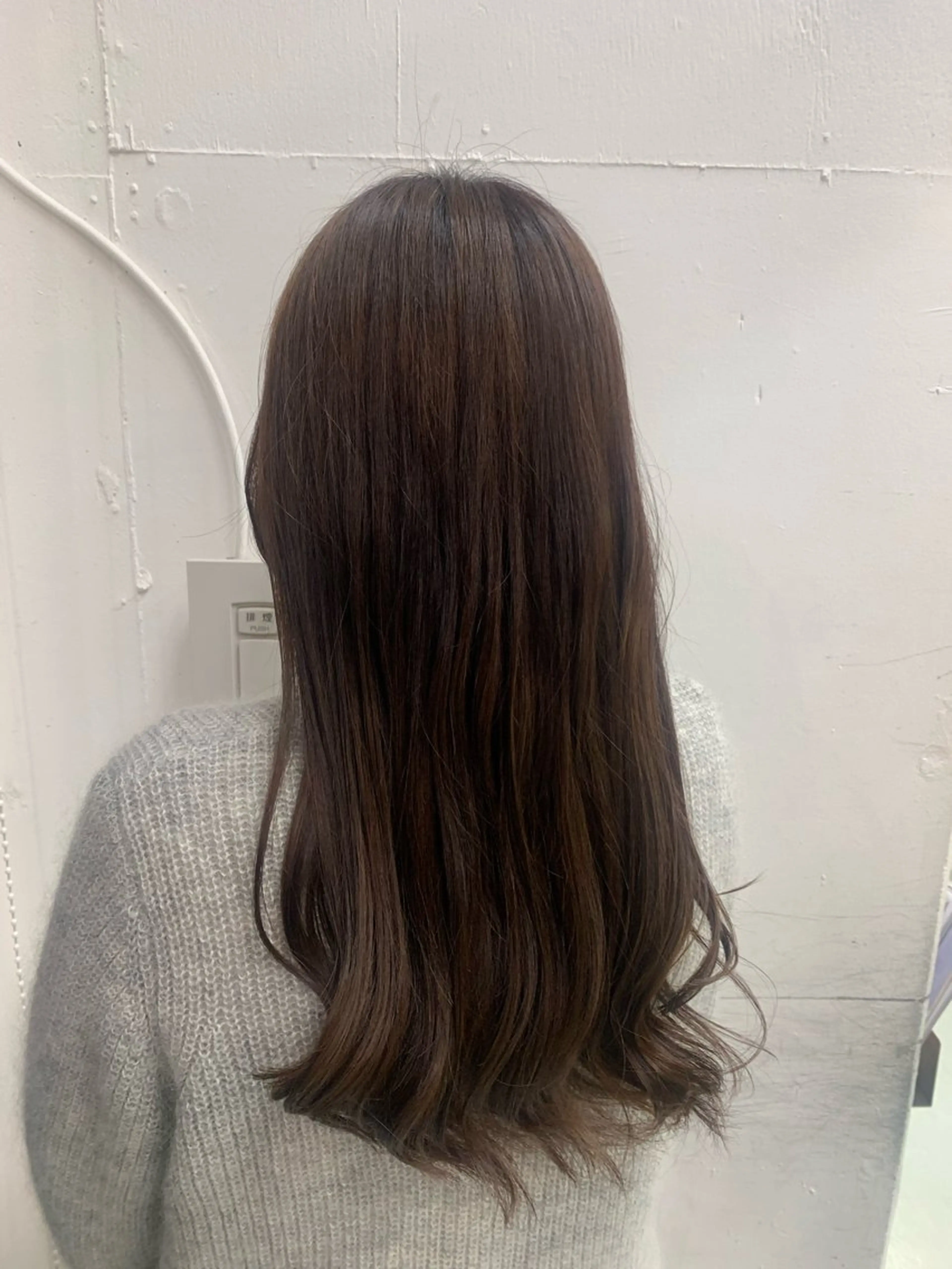 ロング カラー ブラウンカラー WILL西宮店所属・WILL西宮野崎琴水 /透明感カラーのヘアスタイル