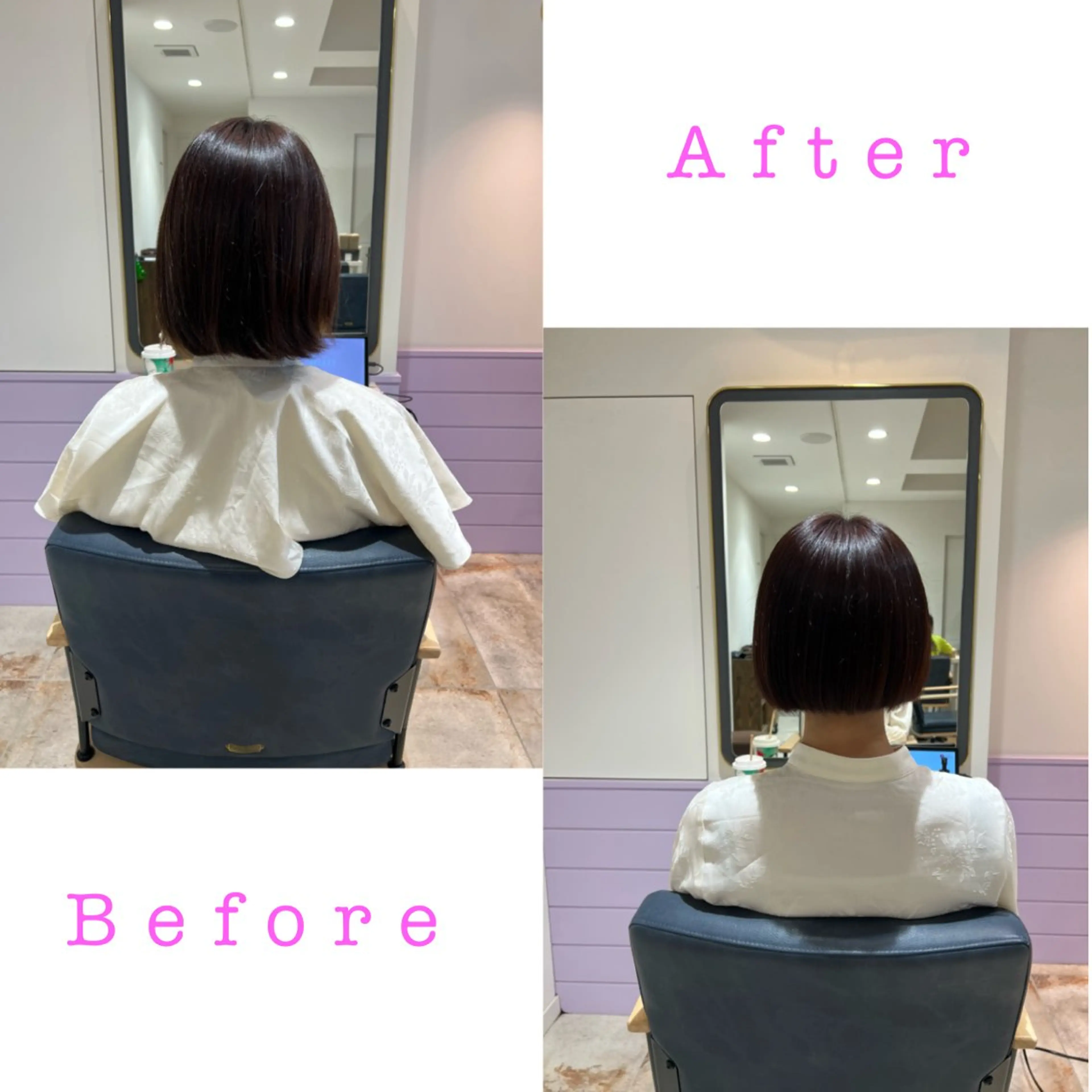 ショート 丸みショート ショートヘア カット 髪質改善✨石塚 真梨奈のヘアスタイル