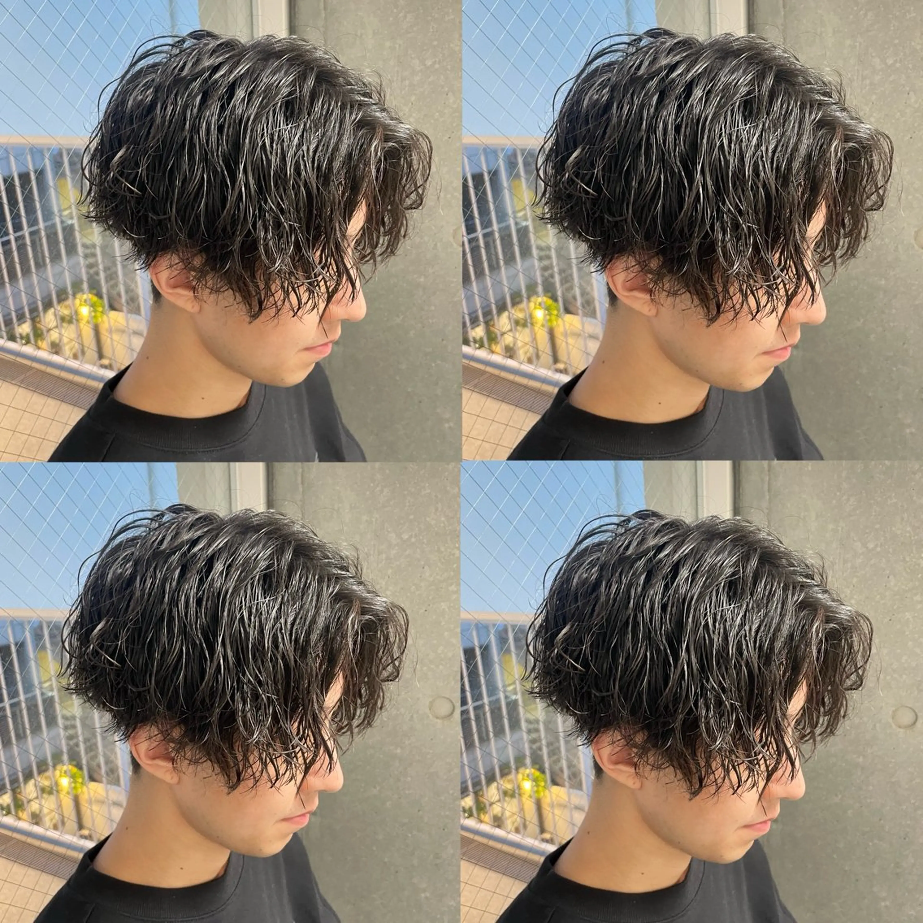 パーマ メンズ メンズモテパーマ💙 fuwaのヘアスタイル