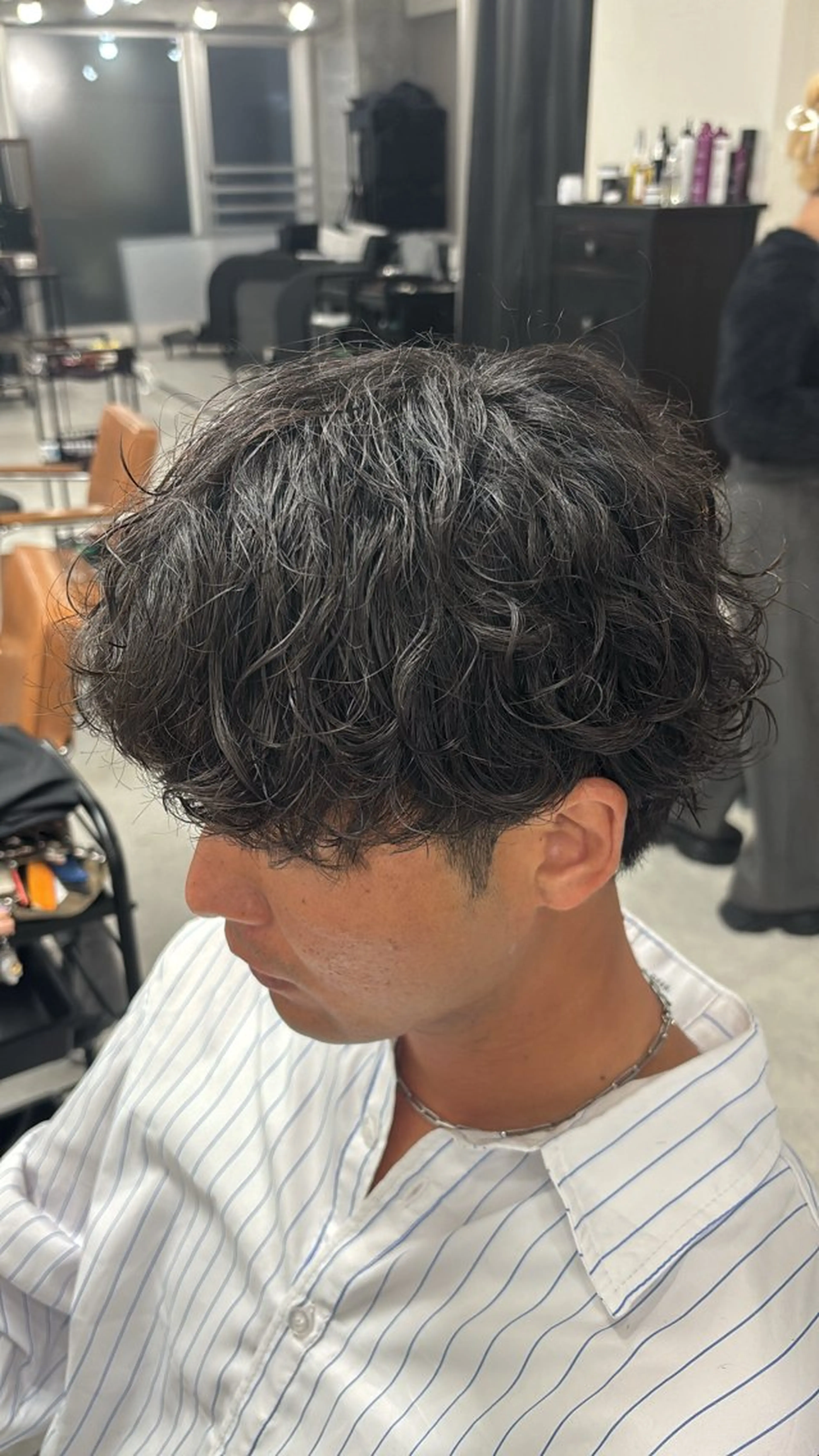 パーマ メンズ カット パーマ トリートメント ヘッドスパ ヘアセット 美容研究所 🇰🇷yutoのヘアスタイル