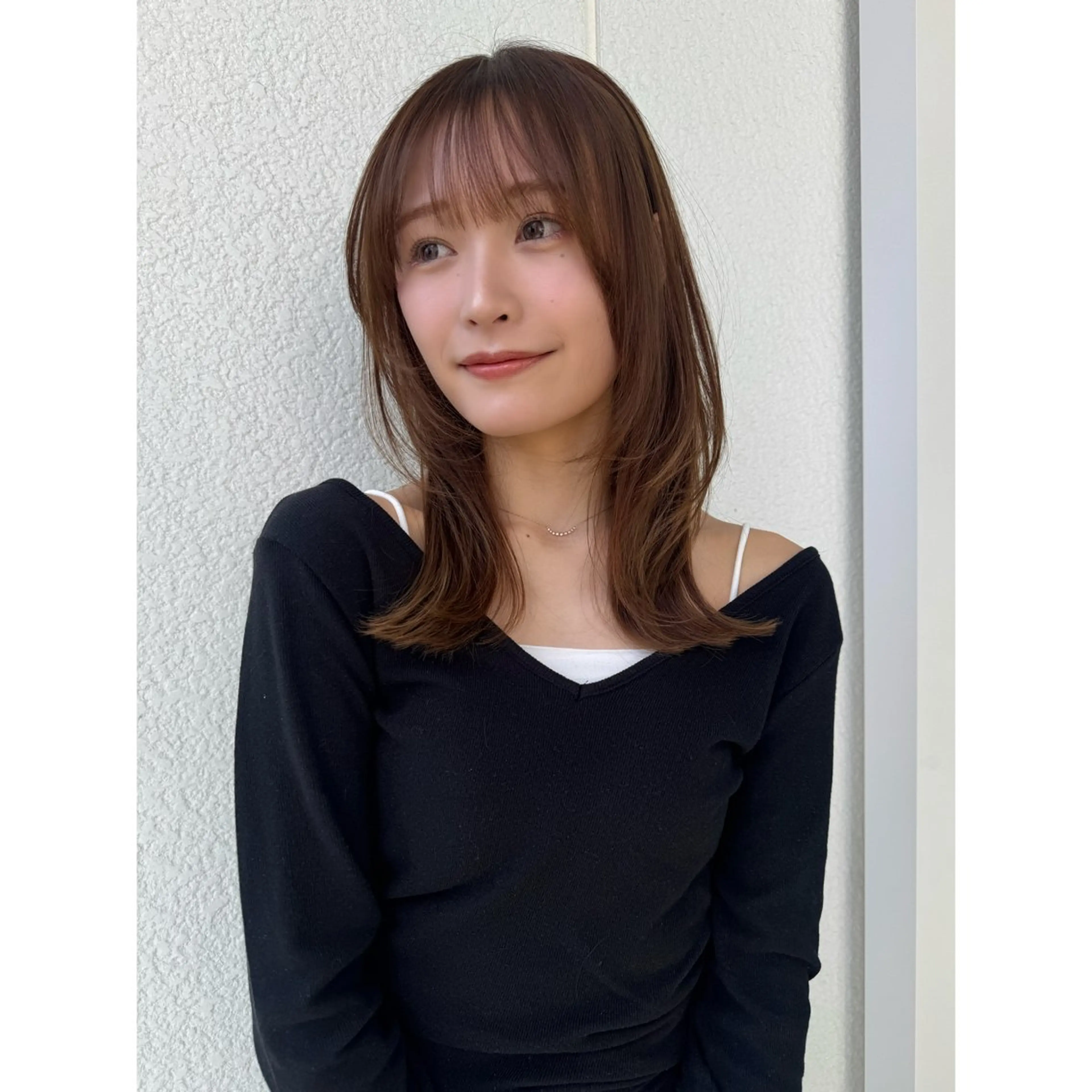 ミディアム カラー ハイライトカラー/ ハイトーン🍀白石のヘアスタイル