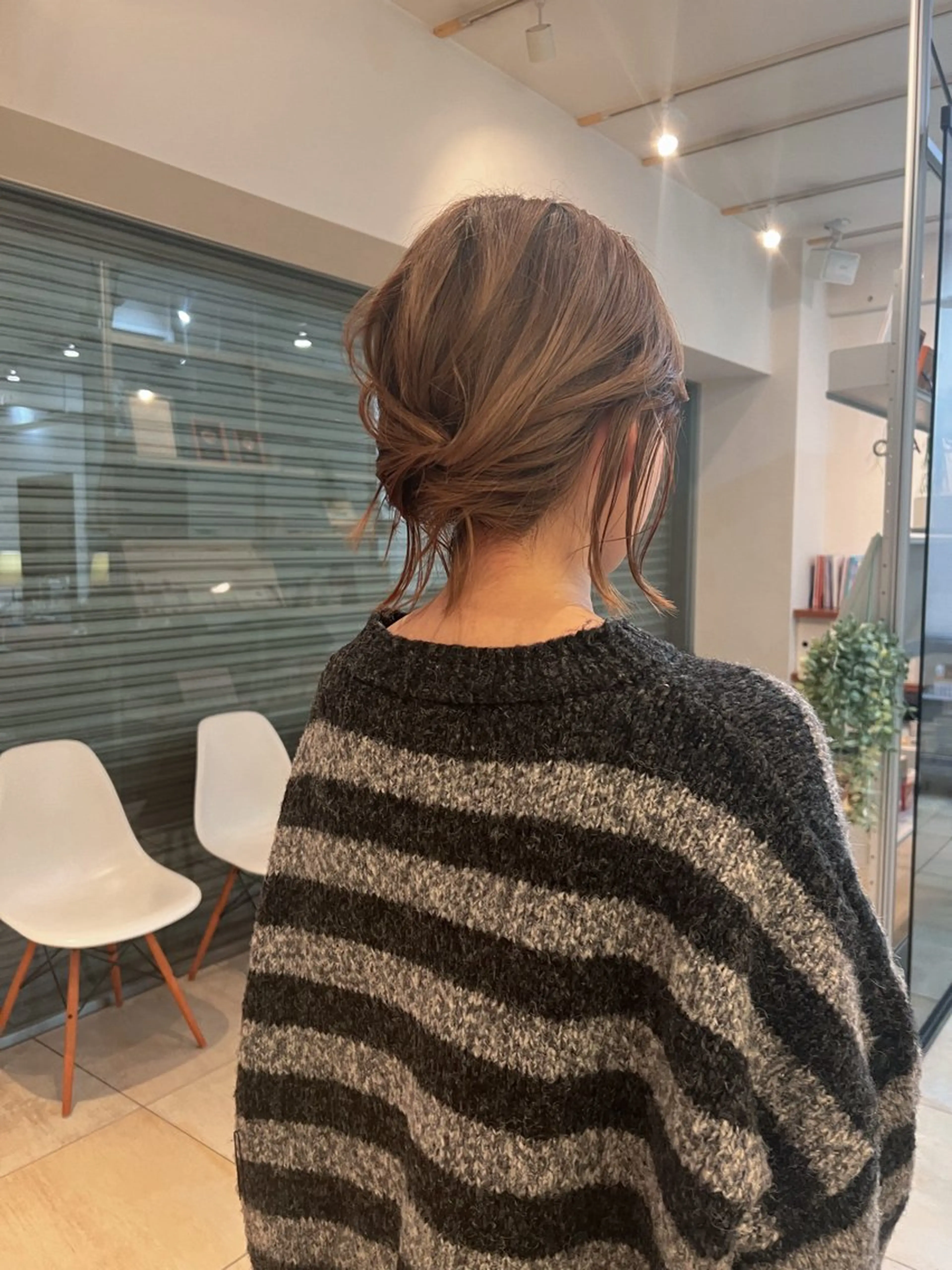 ヘアアレンジ ボブ リリカ🐈‍⬛ブリー チカラー/上永谷のヘアスタイル