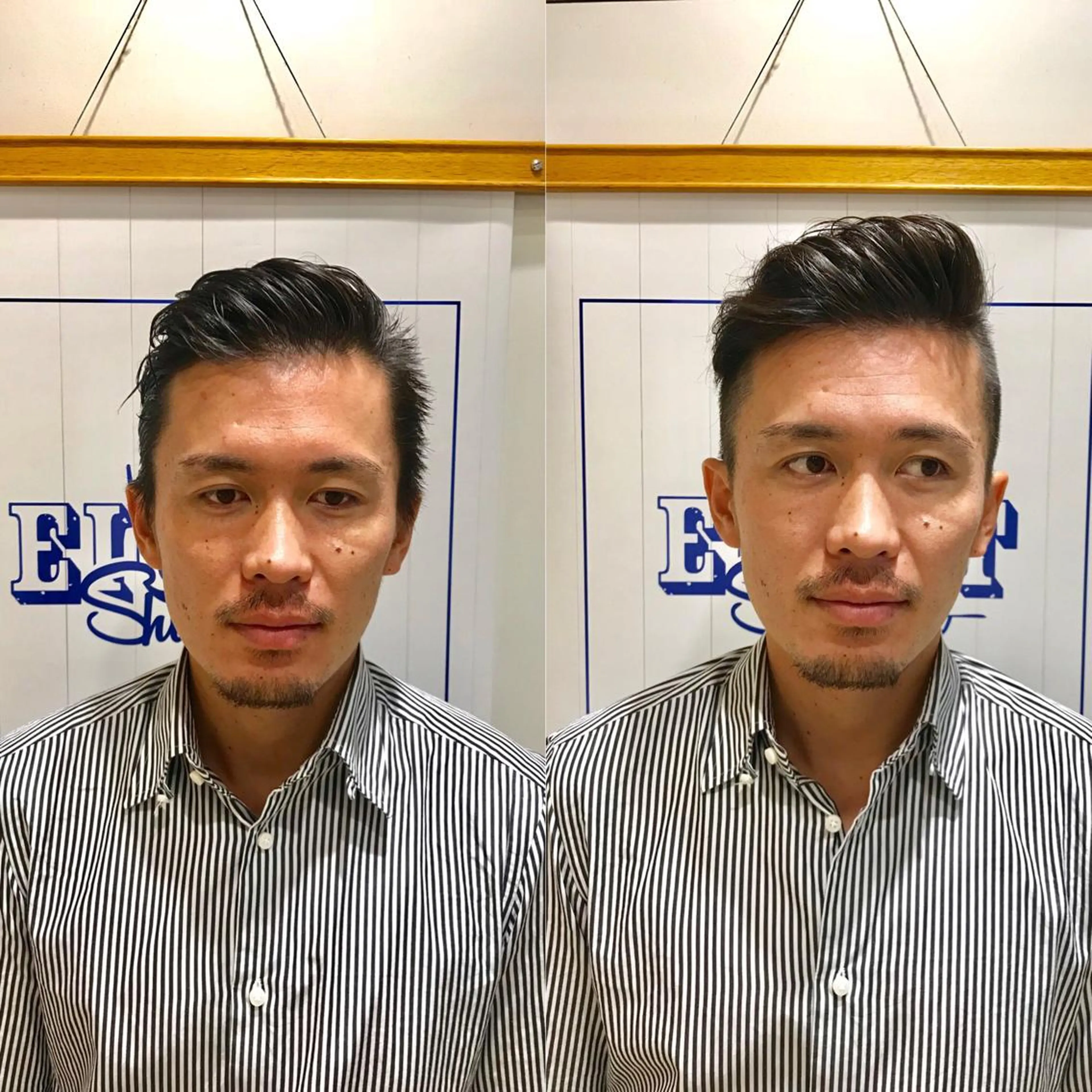 メンズ カット パーマ 色気レイヤー& ショートはお任せ🌟のヘアスタイル