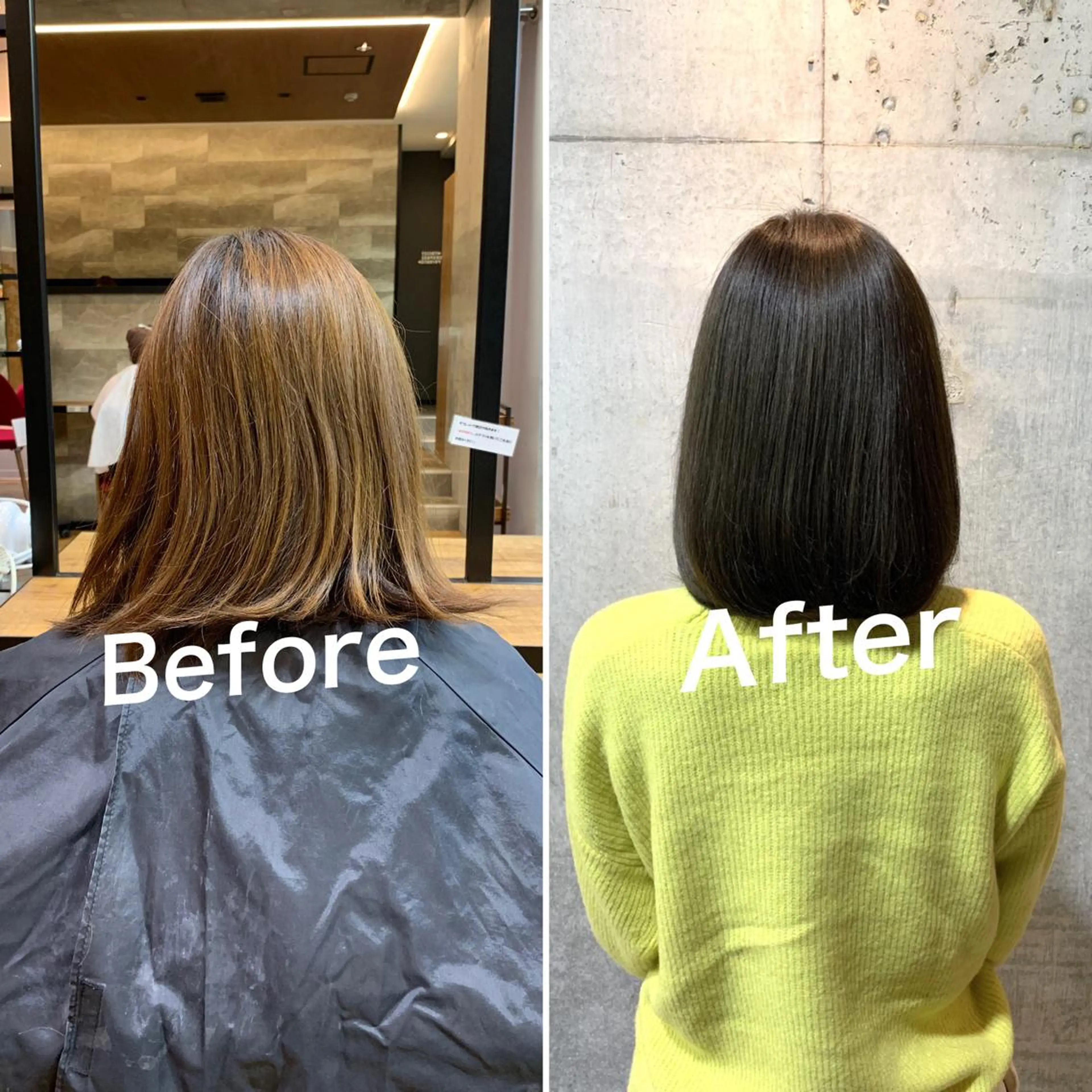 カラー カット トリートメント 佐瀬竜矢PRIMAL /portのヘアスタイル