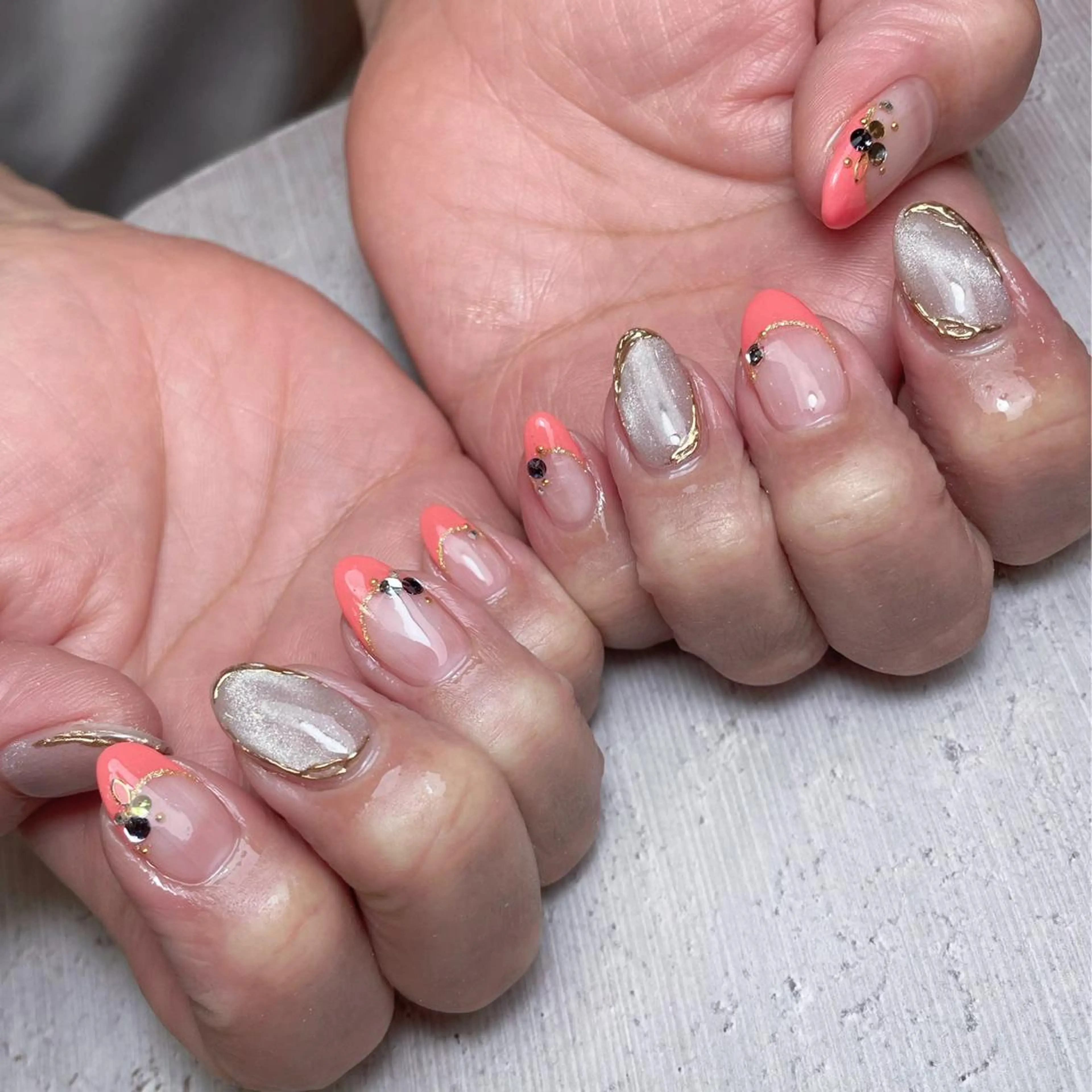 ネイル ハンドネイル nail&eyelash mate所属・京都/東向日/桂 ayumiのネイルデザイン