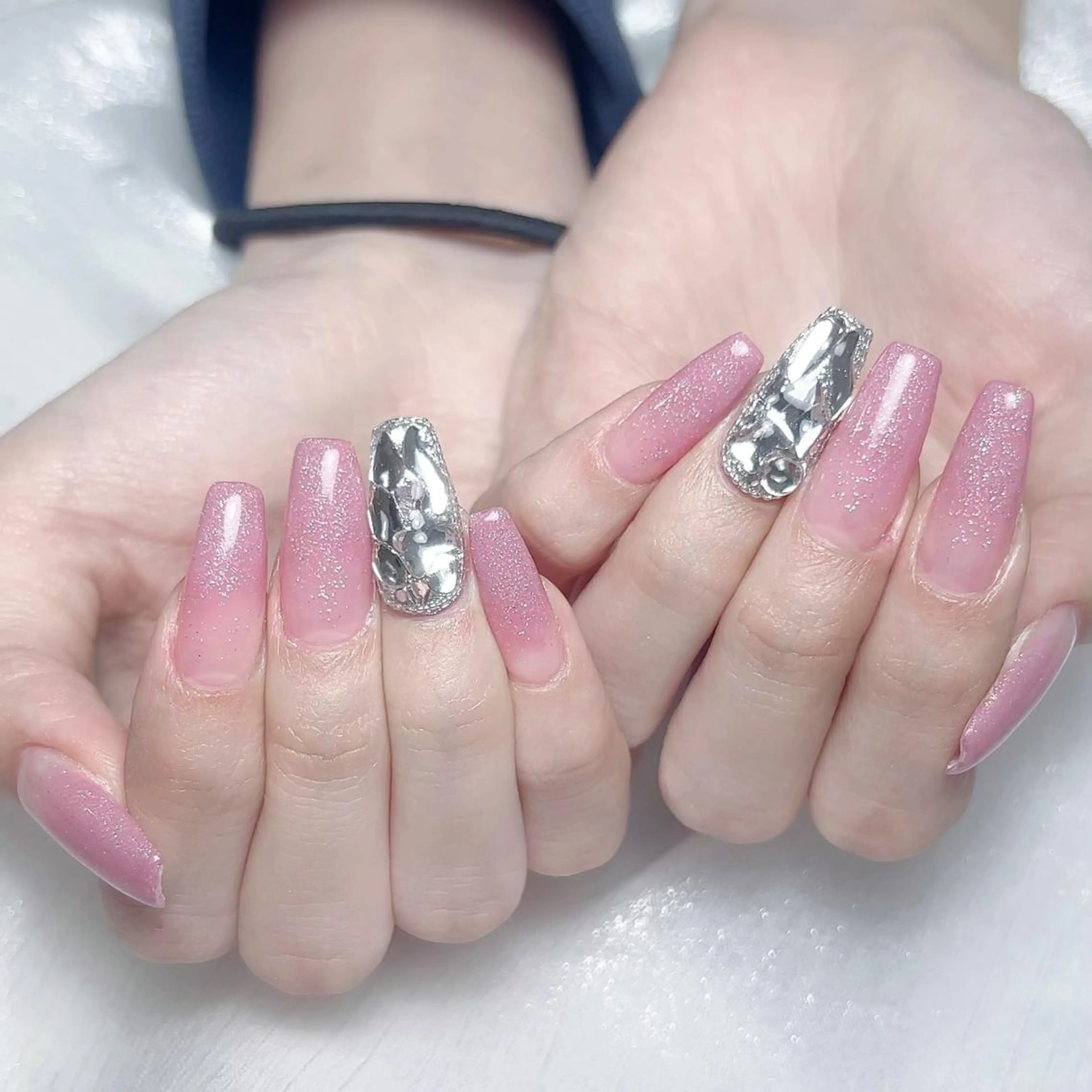 ネイル メンズ ハンドネイル Nail salon 木にいるのネイルデザイン