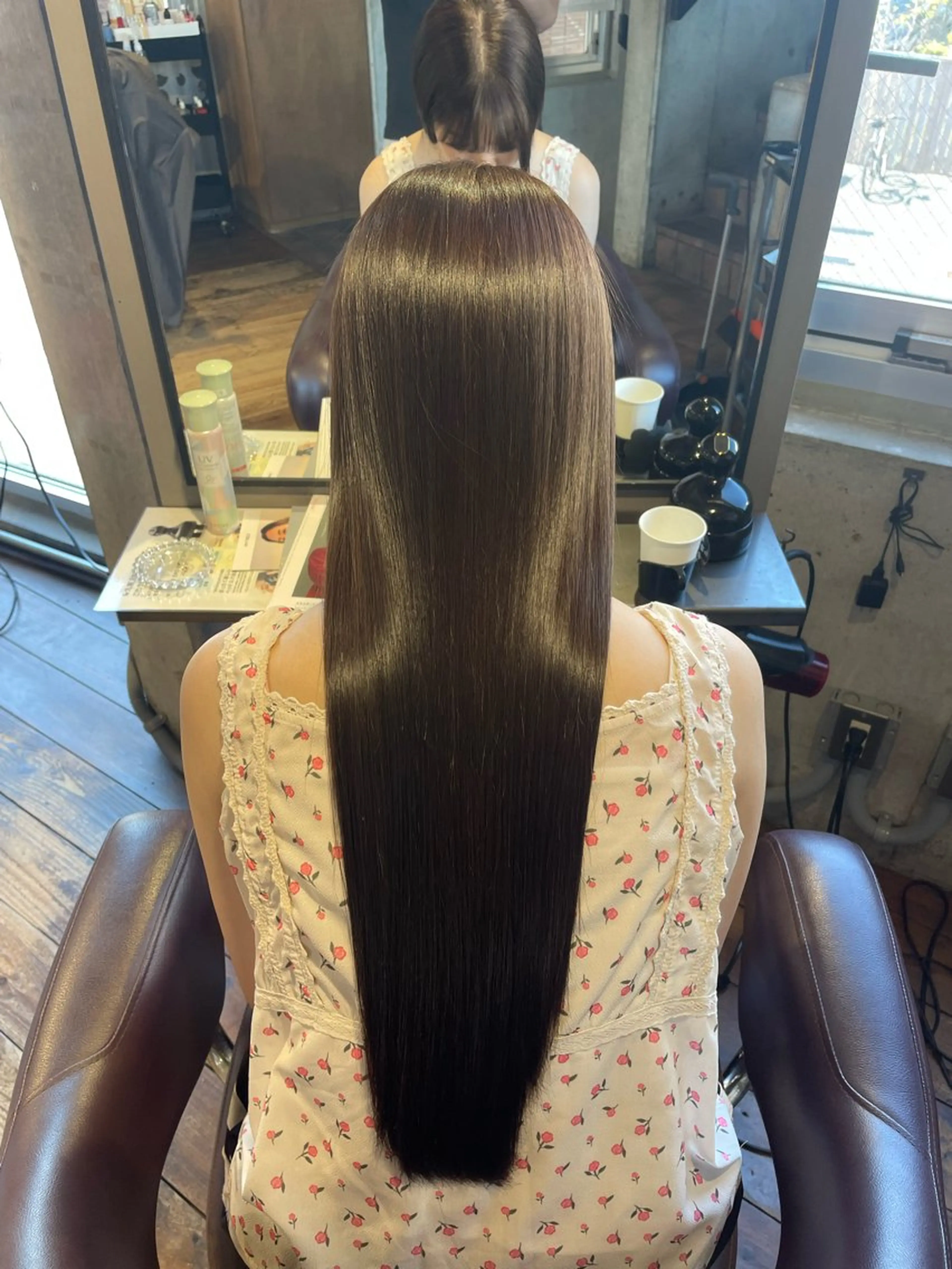 ロング カラー ヘアカラー 髪質改善/縮毛矯正/ 艶カラーASAYAのヘアスタイル