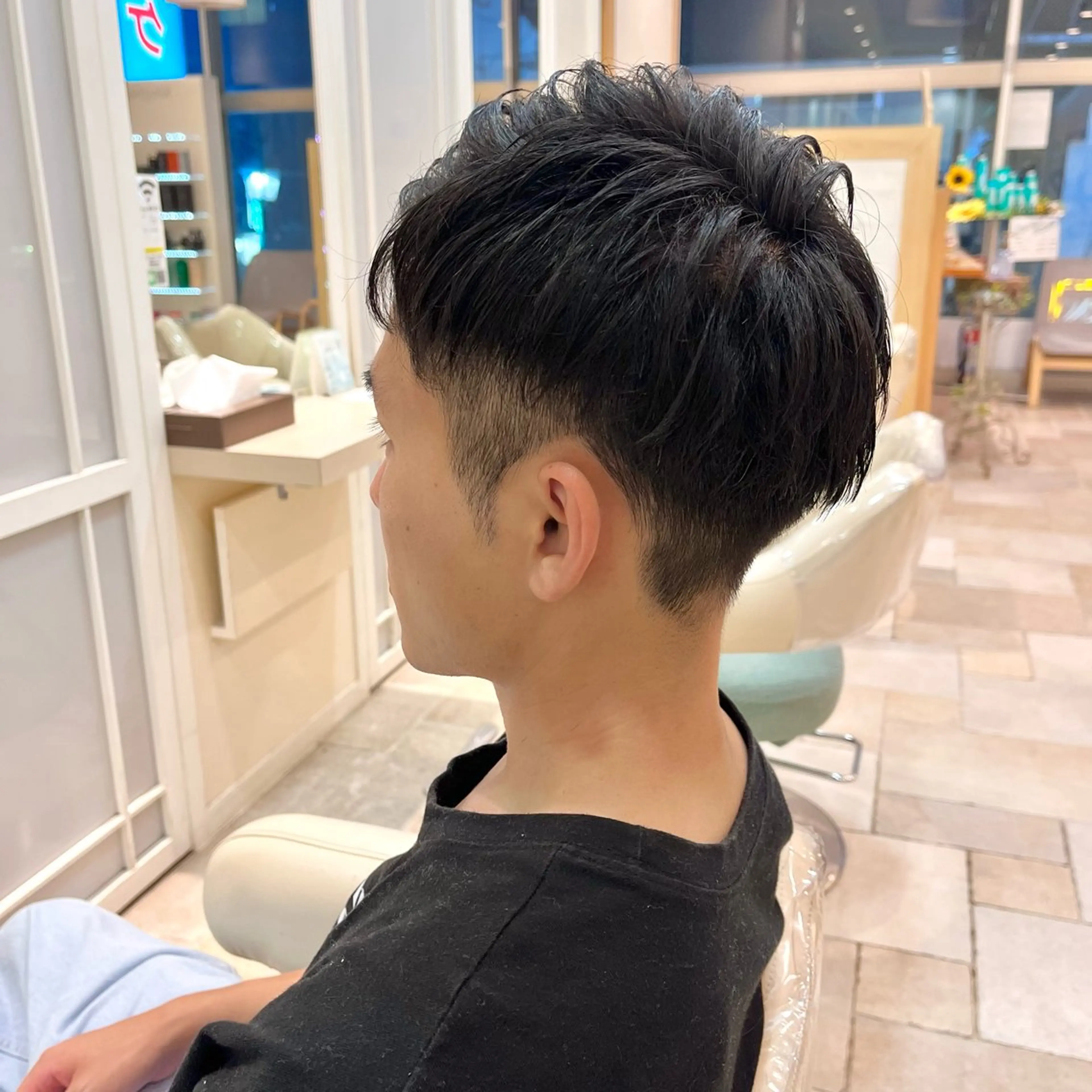 ショート メンズ ハイトーン/ブリーチ 栄/Sayakaのヘアスタイル