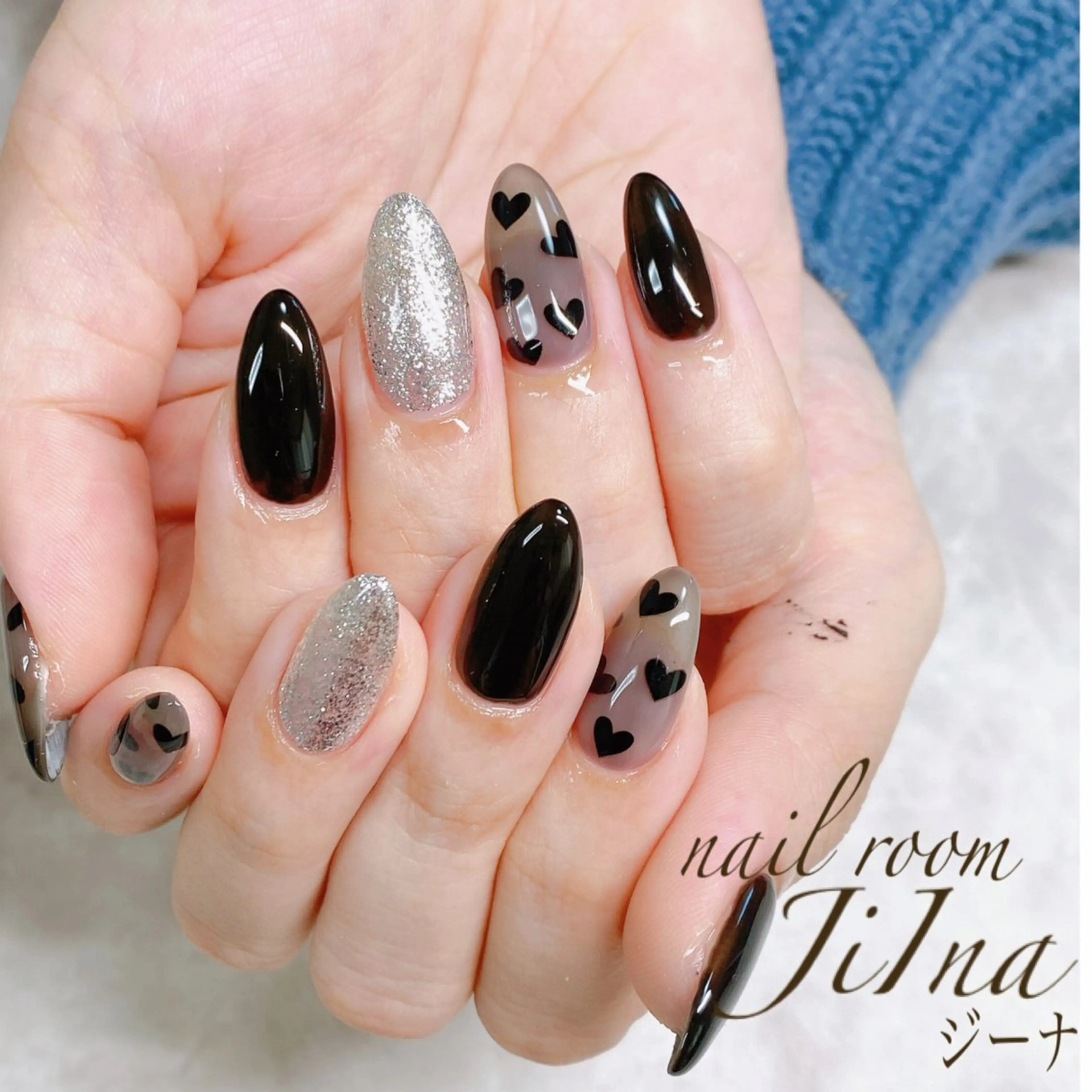 ネイル 持ち込み JiIna nailのネイルデザイン