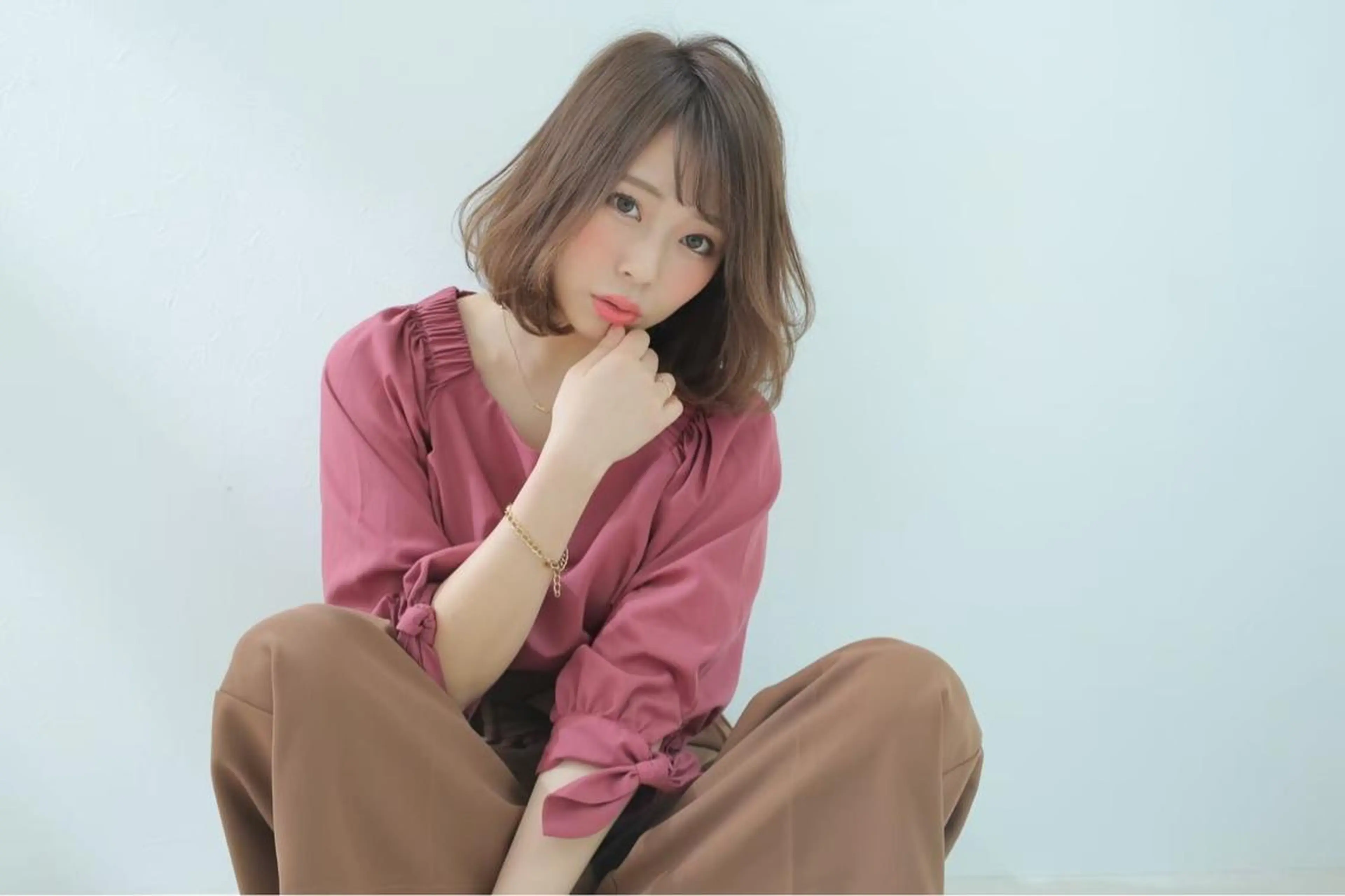 ミディアム LEVIJU hair所属・韓国ヘア🕊村上 ののこ🕊のヘアスタイル