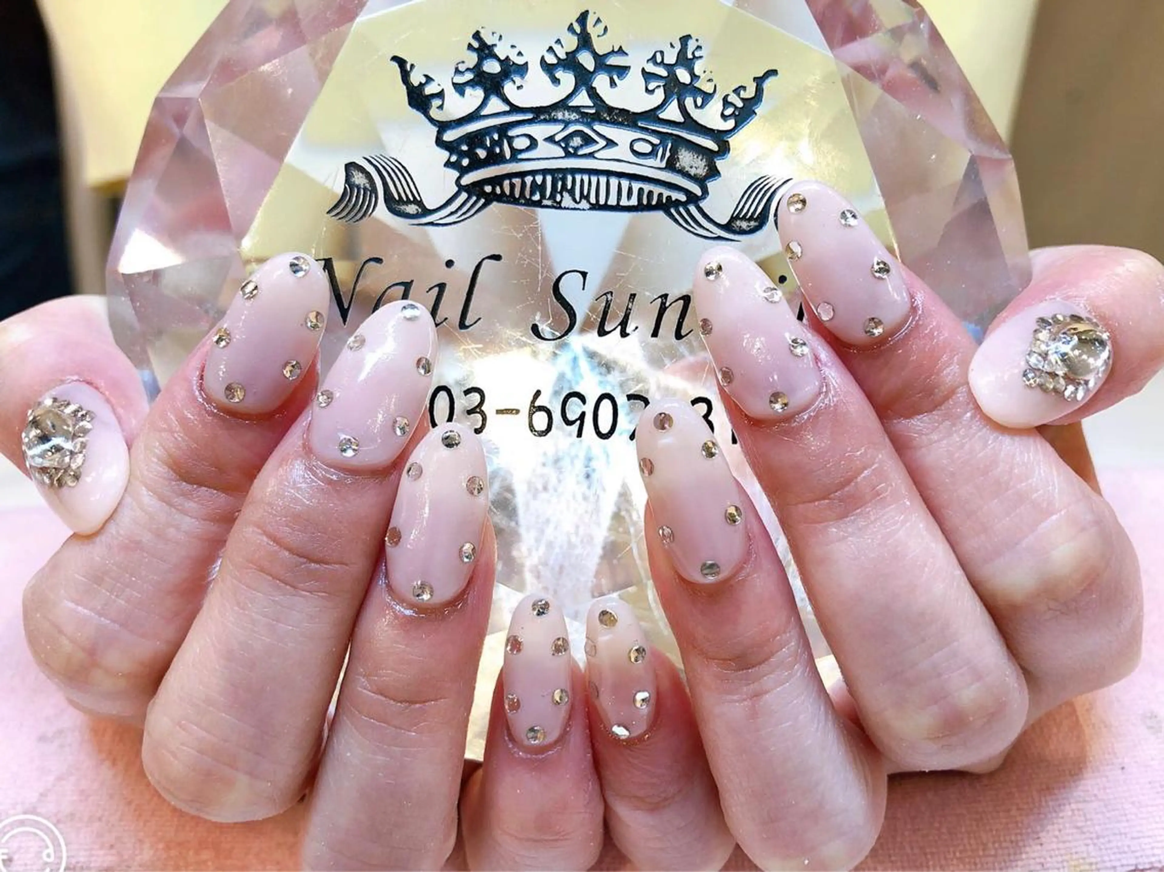 ネイル 長さだし専門店 M2　rikaのネイルデザイン