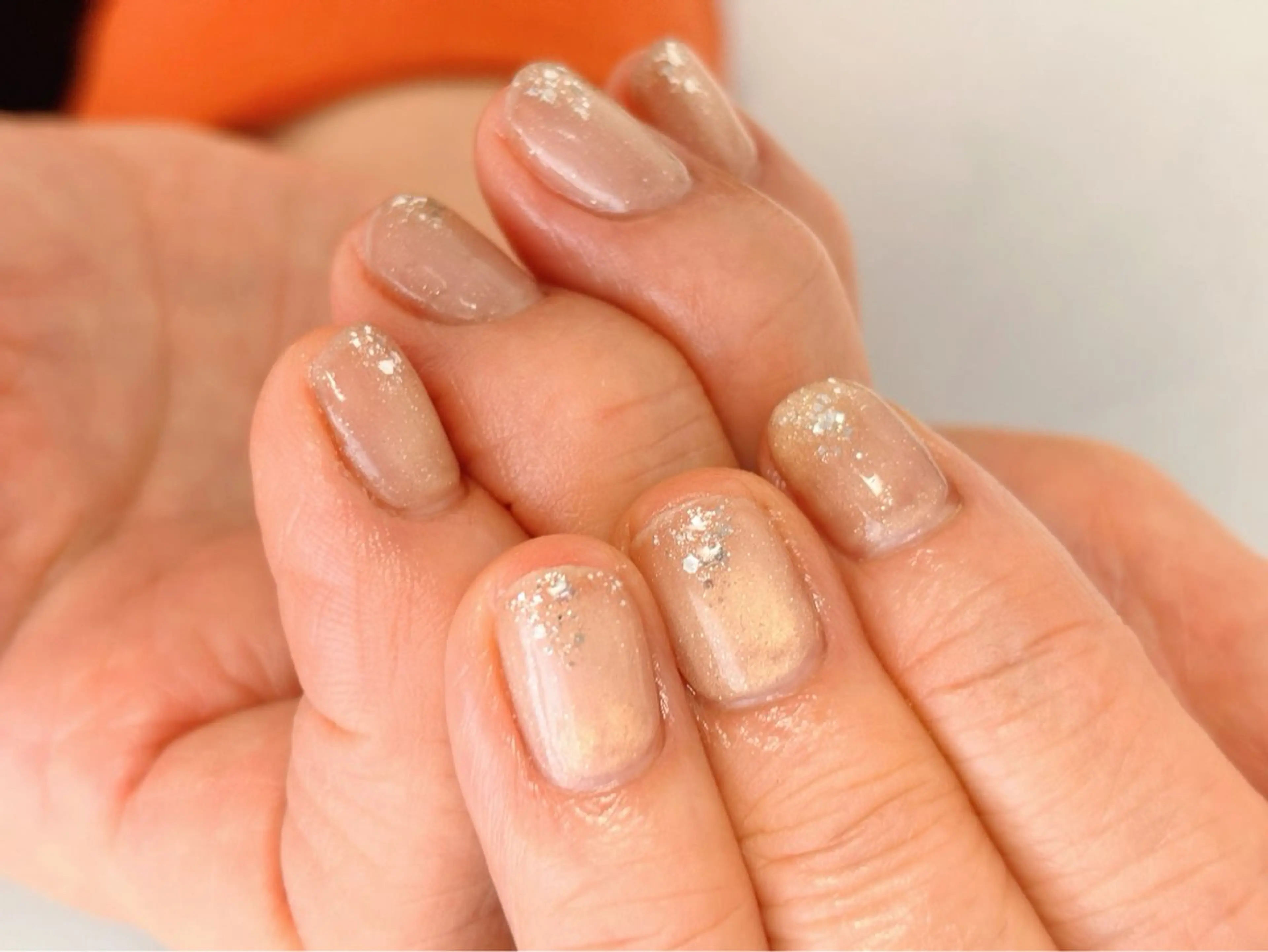 ネイル ラメ(グリッター) マグネットネイル ハンドネイル ishida miokaのネイルデザイン