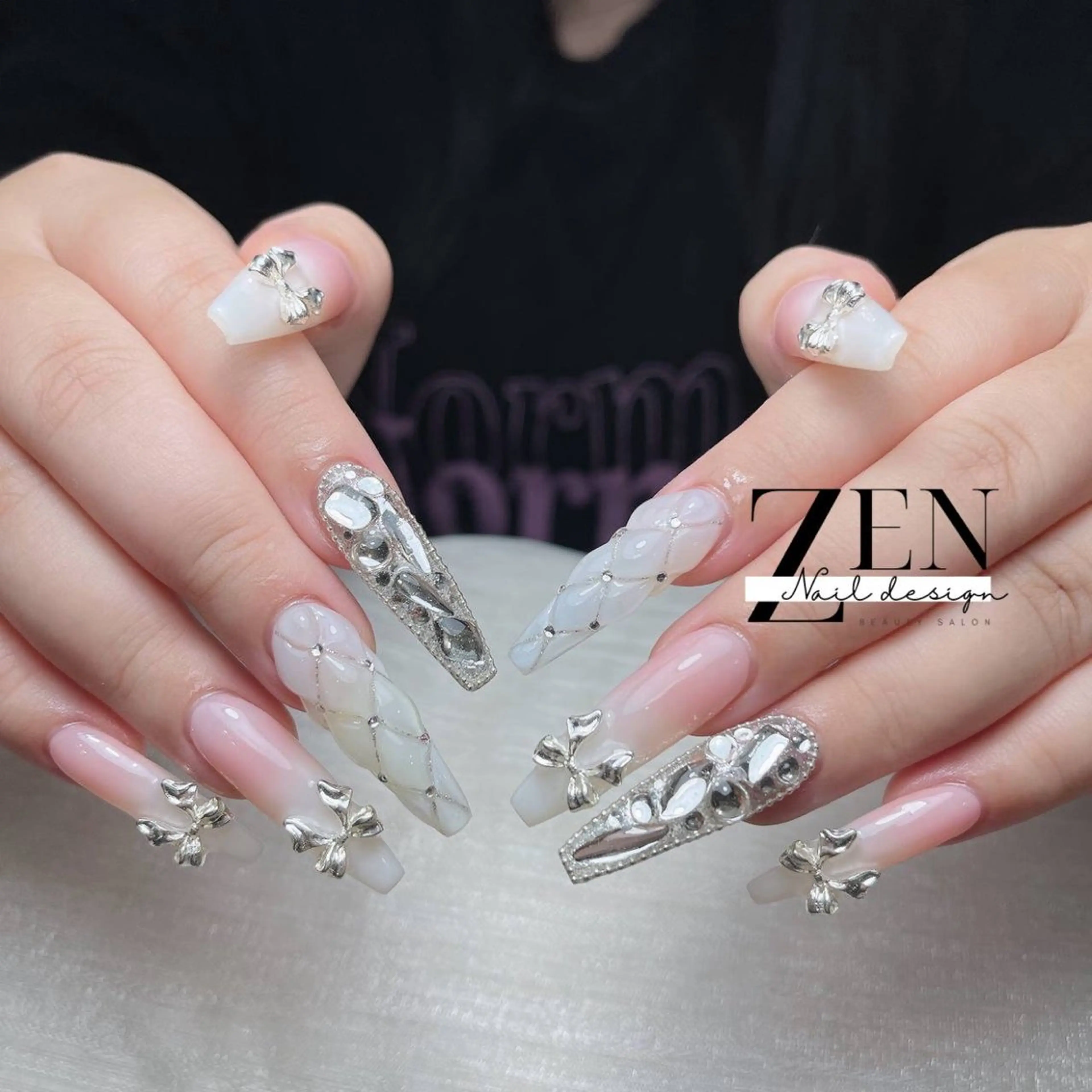 ネイル 持ち込み スカルプネイル ネイルチップ ハンドネイル Zen Nail Design 池袋のネイルデザイン