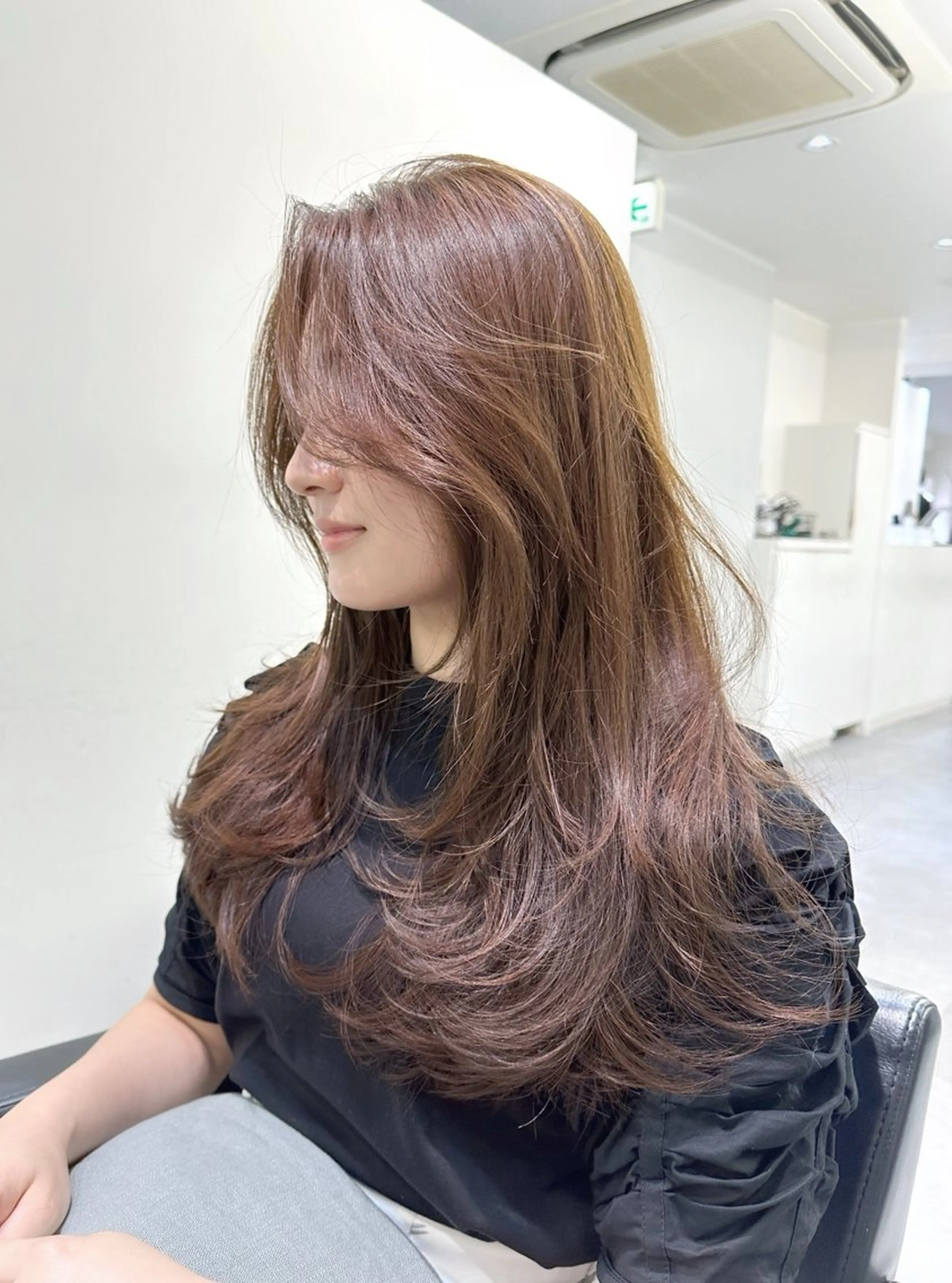 ロング AHNKISM所属・トレンド🌷 ボブ　パーマ🩰のヘアスタイル