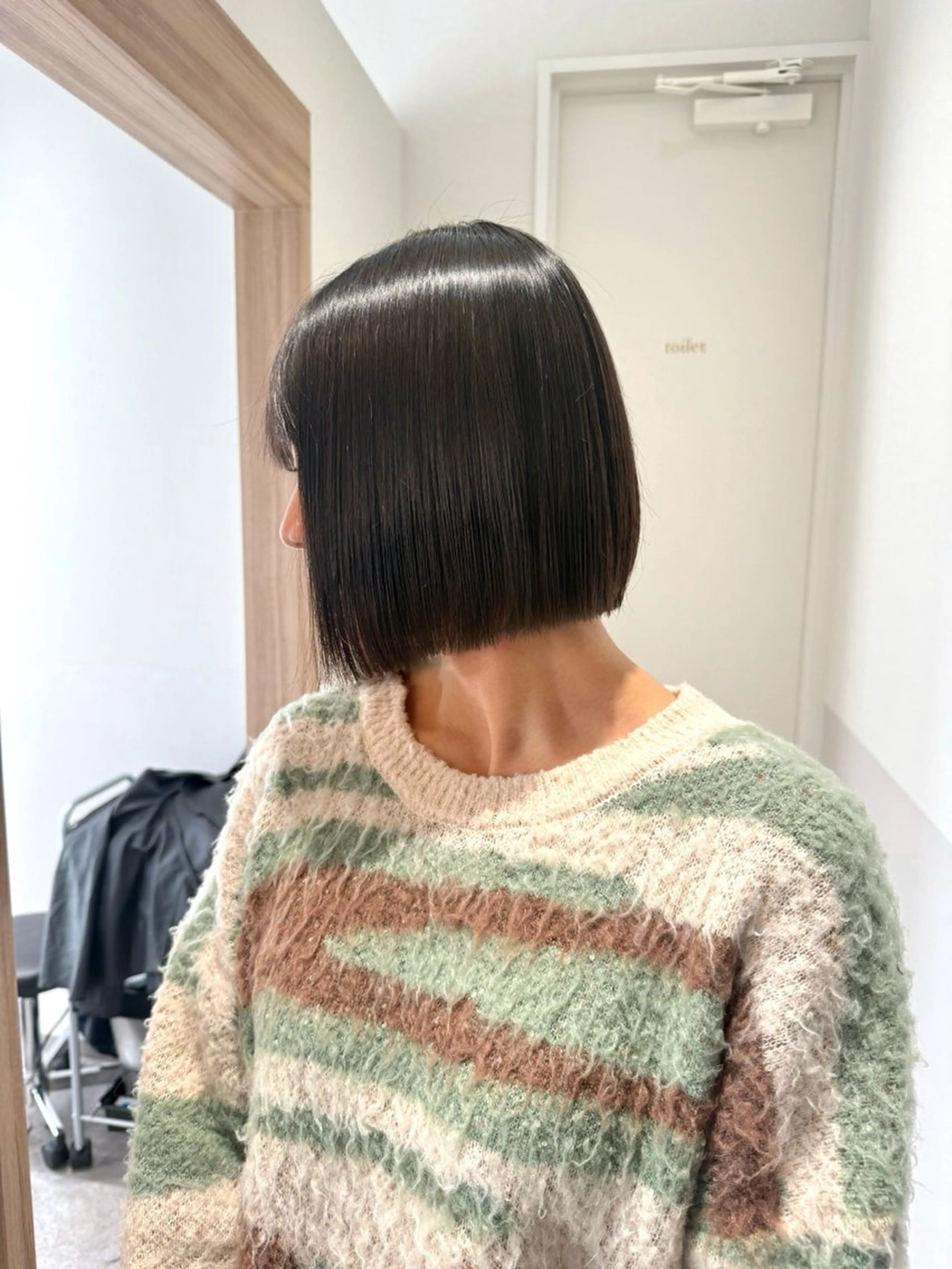 🟣カット＋カラー🟣［ボブ/切りっぱなしボブ/タッセルボブ/ミディアム/ショート］の写真