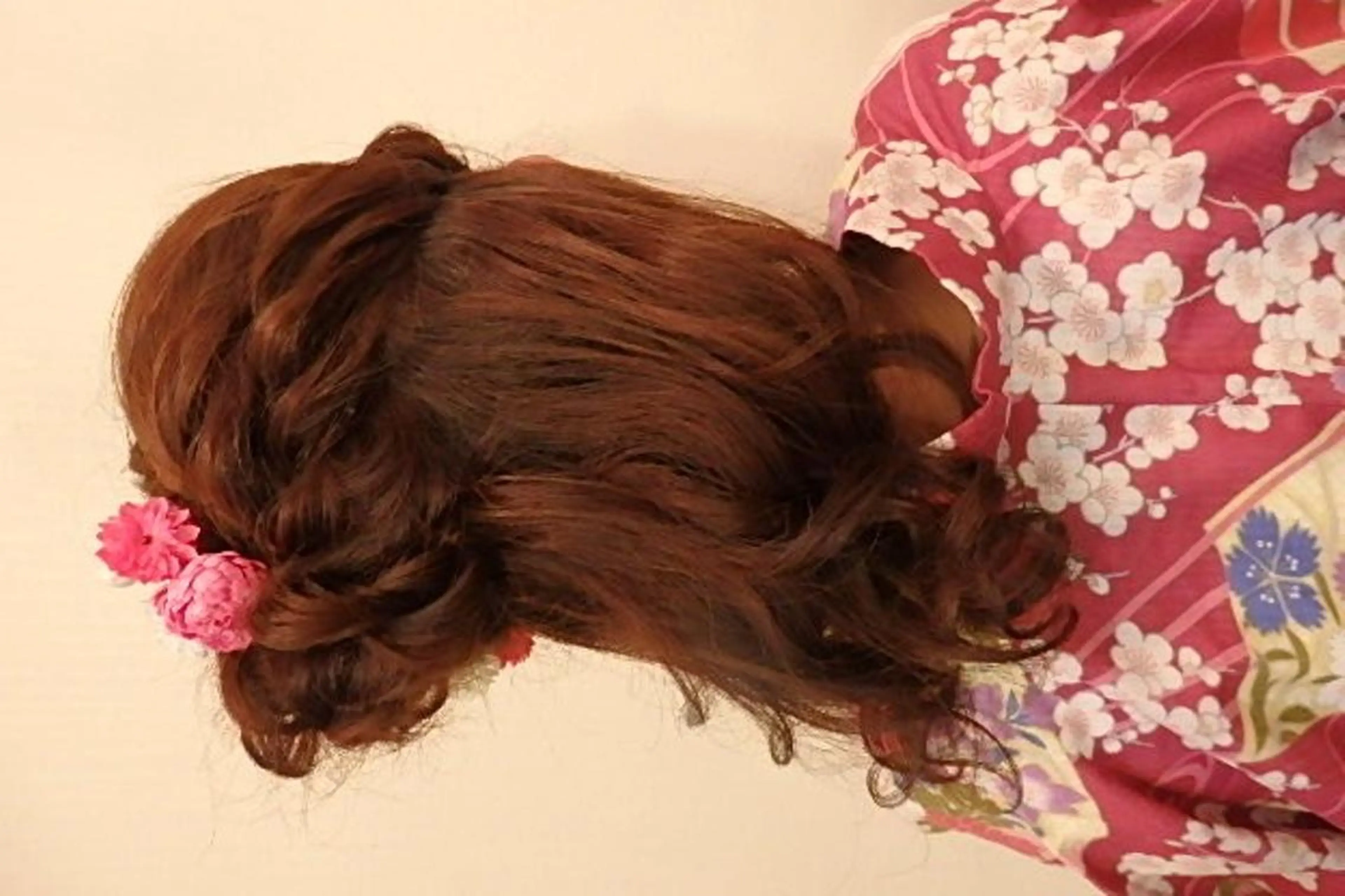 ヘアアレンジ セミロング LAVISH nail salonのヘアスタイル