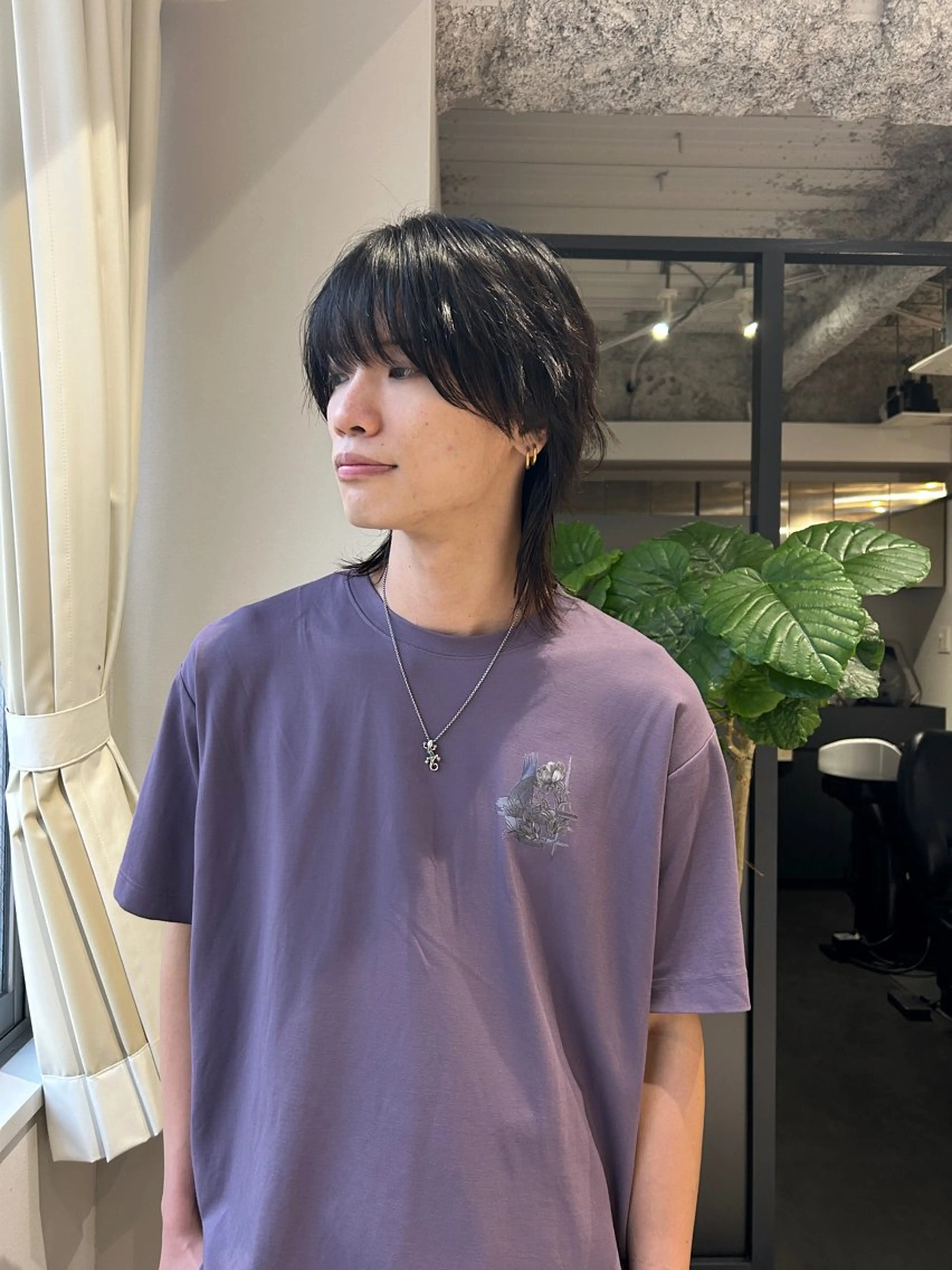 ミディアム ウルフカット カット トリートメント メンズパーマ/メンズ カット/伊藤　げんのヘアスタイル