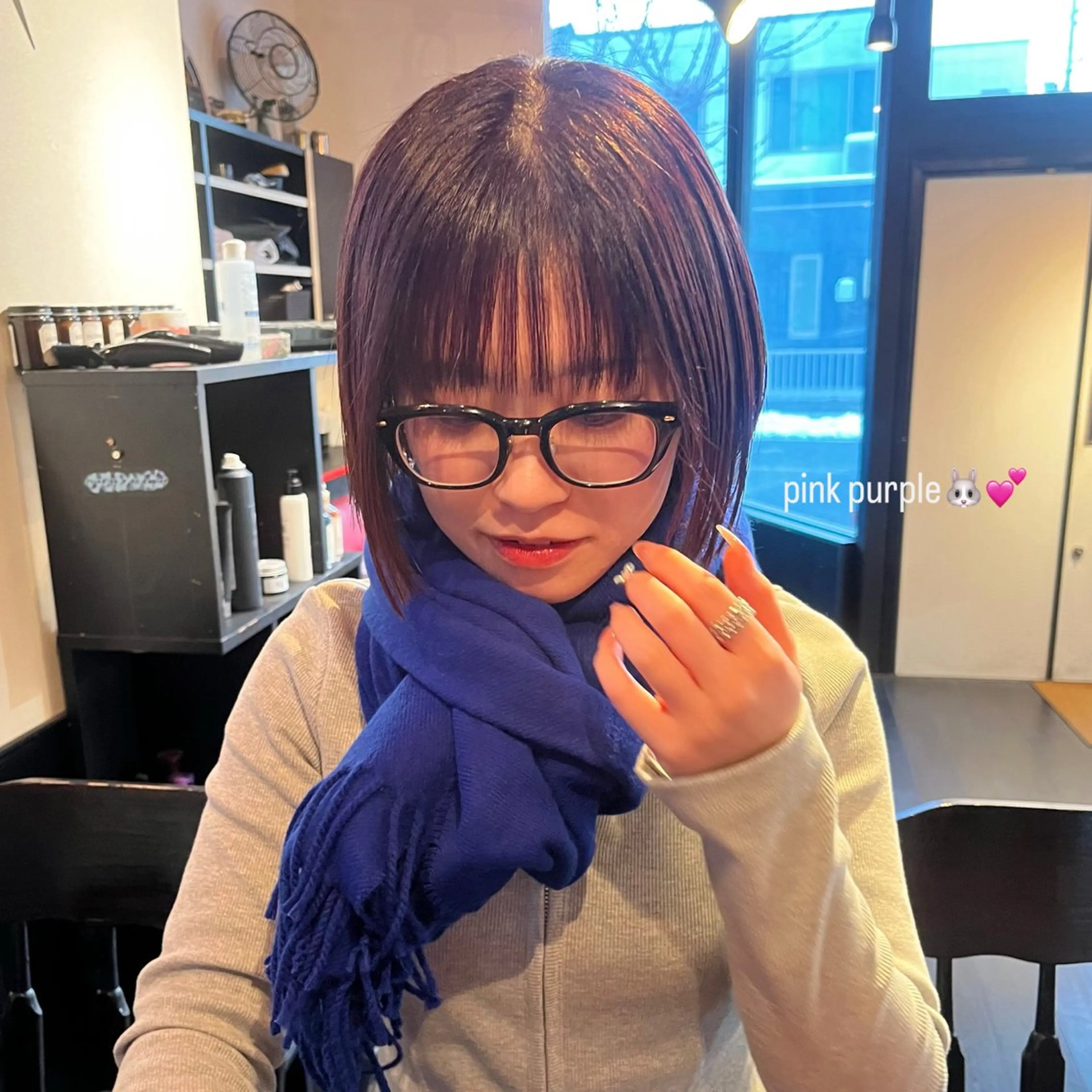 ショート ボブ カット ヘアカラー Hammer Smith所属・スズキ リコのヘアスタイル