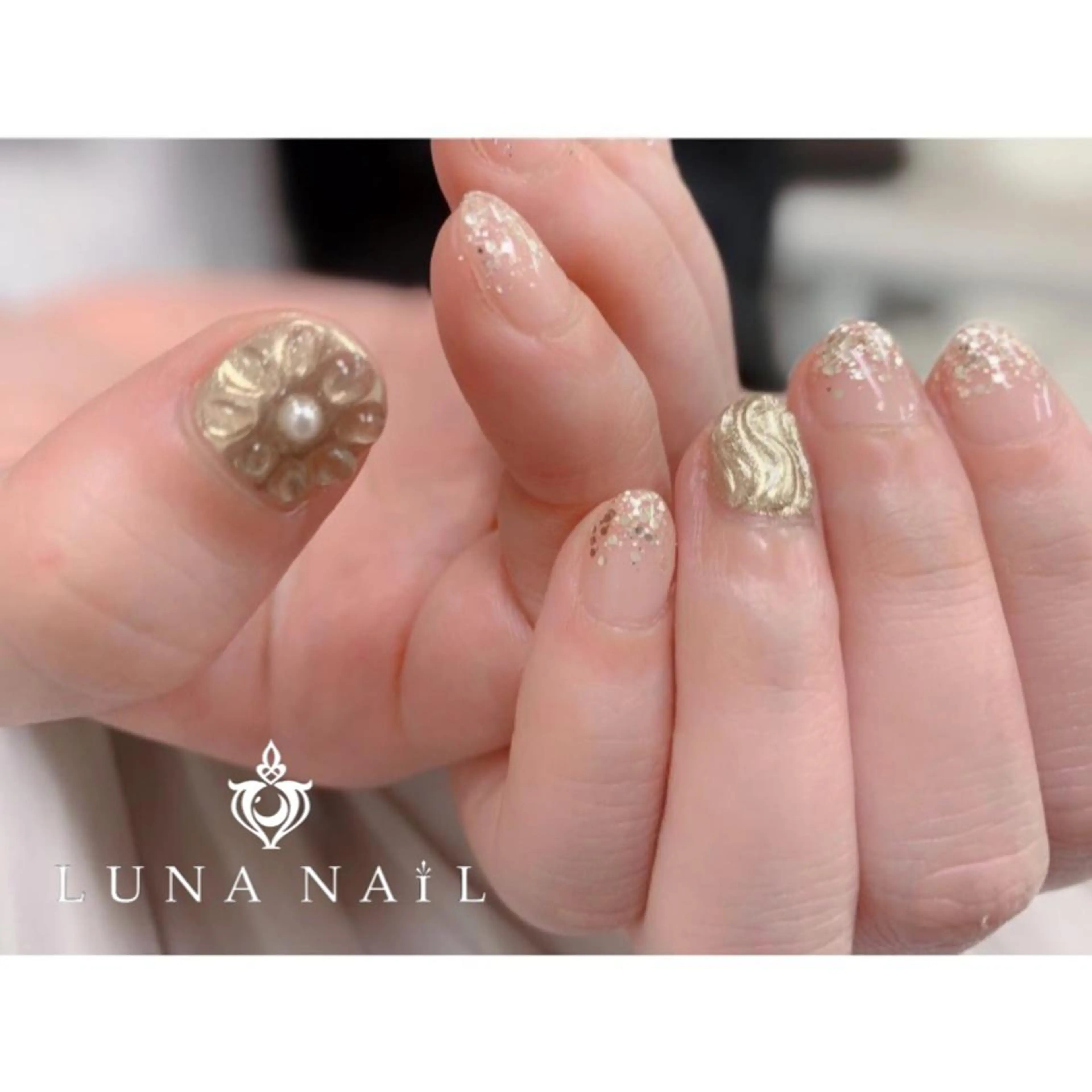 ネイル アトリエ　ミモザ所属・いまむら あかりのネイルデザイン